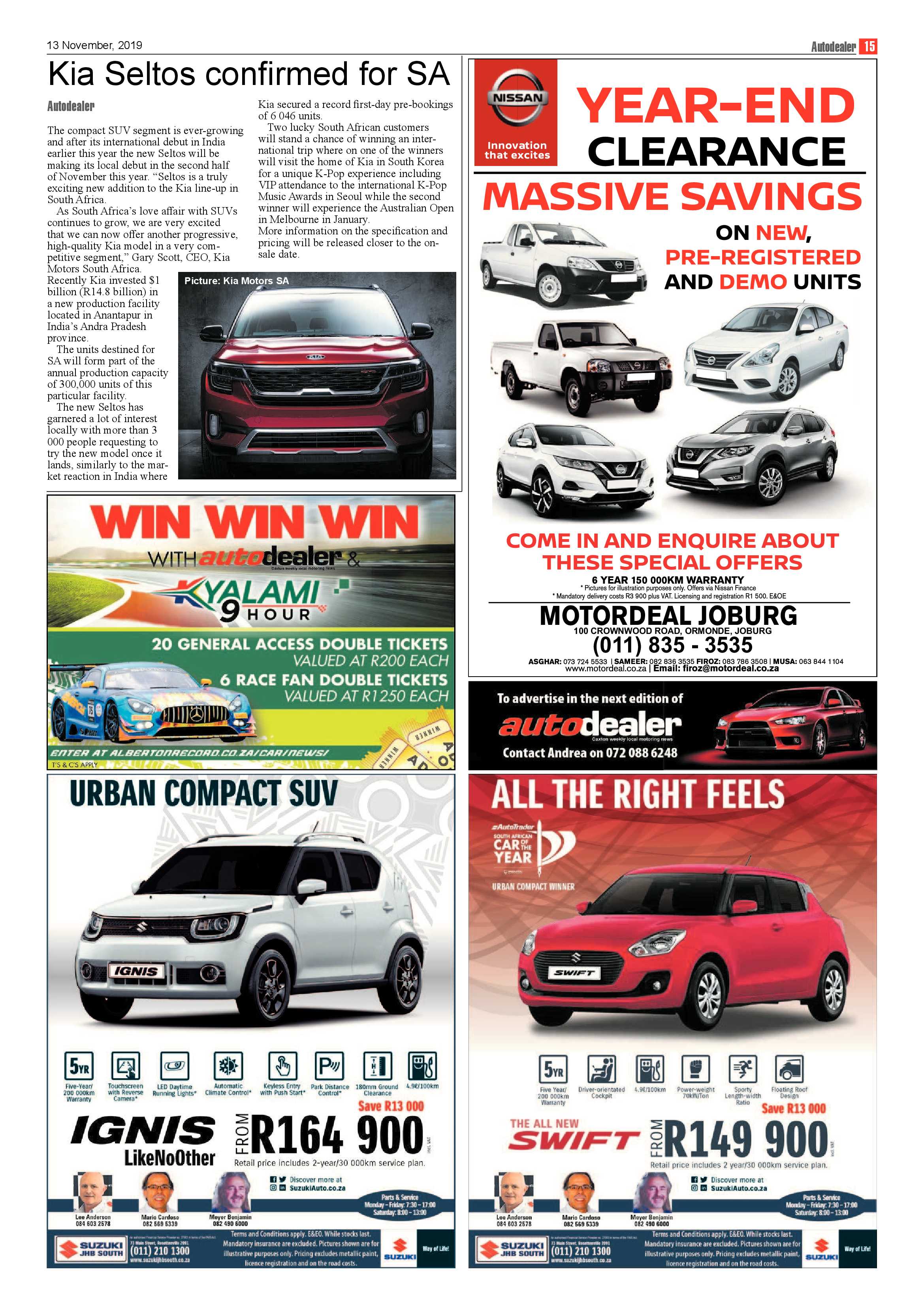 Alberton Record 13 November 2019 page 15