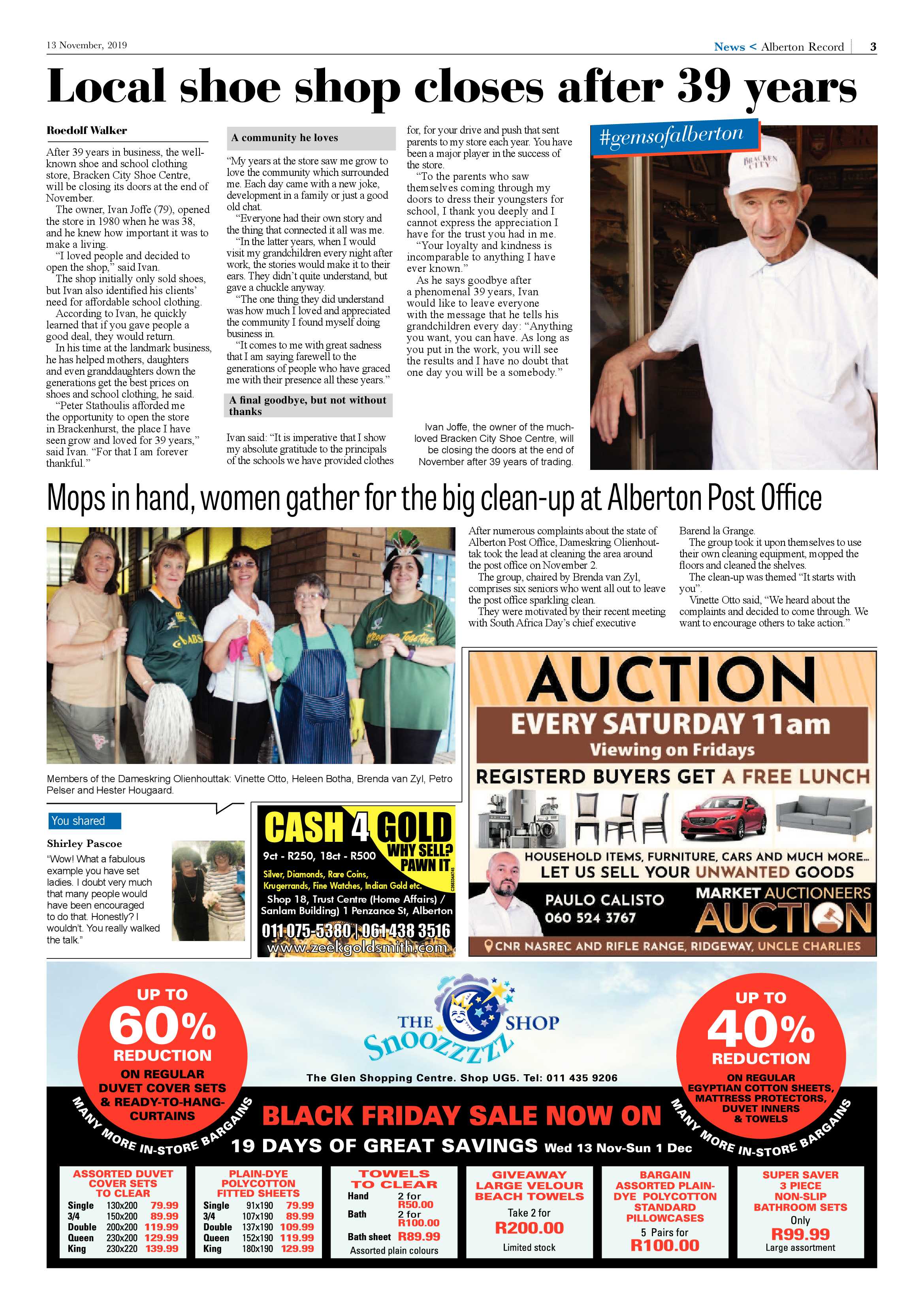 Alberton Record 13 November 2019 page 3