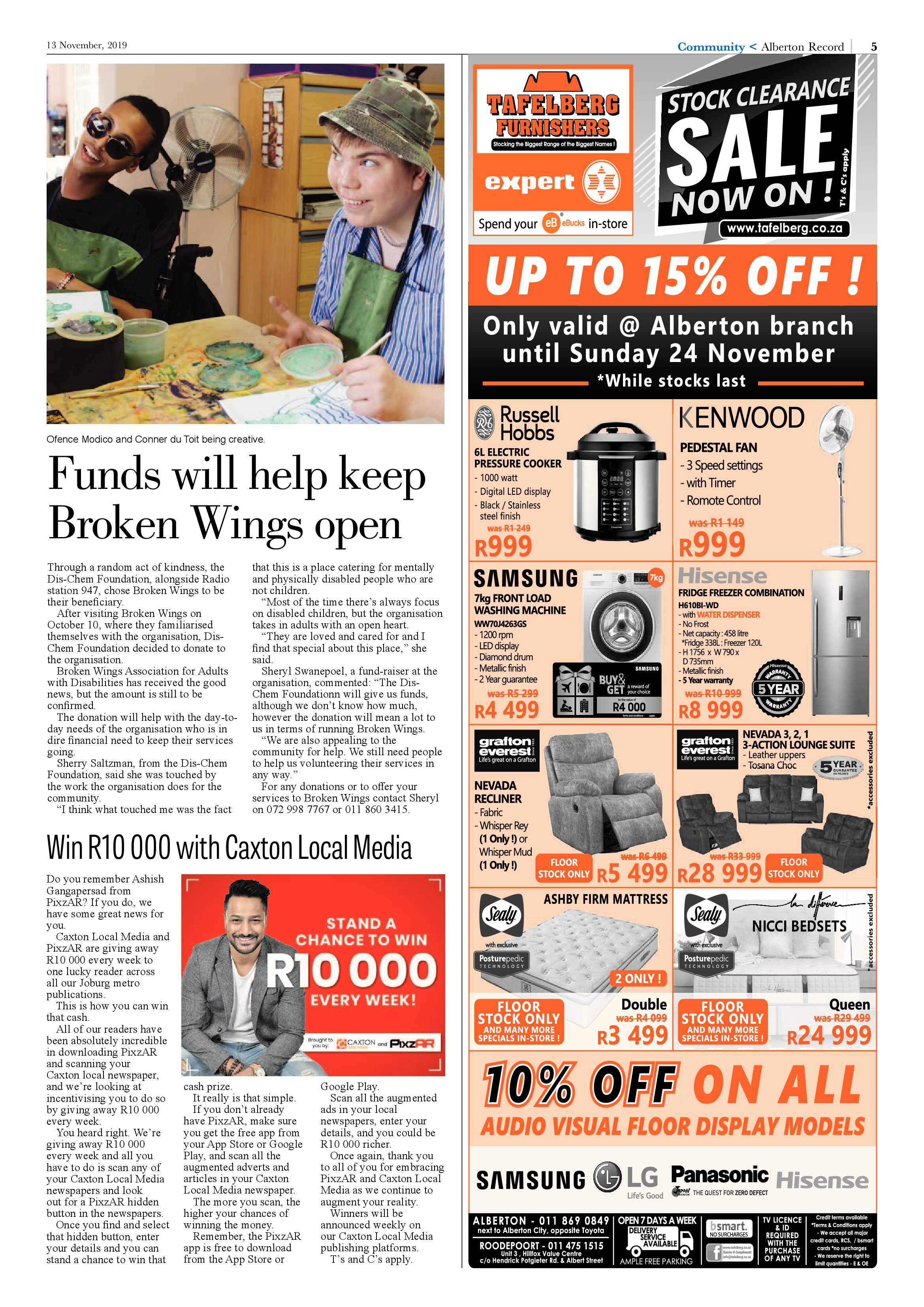 Alberton Record 13 November 2019 page 5