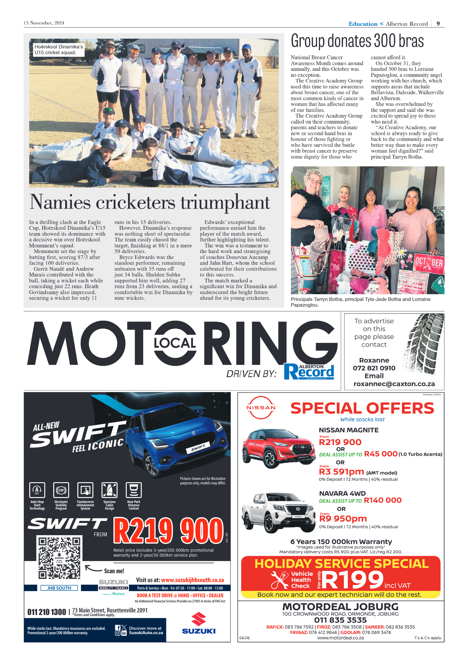 Alberton Record 13 Novemberr 2024 page 9