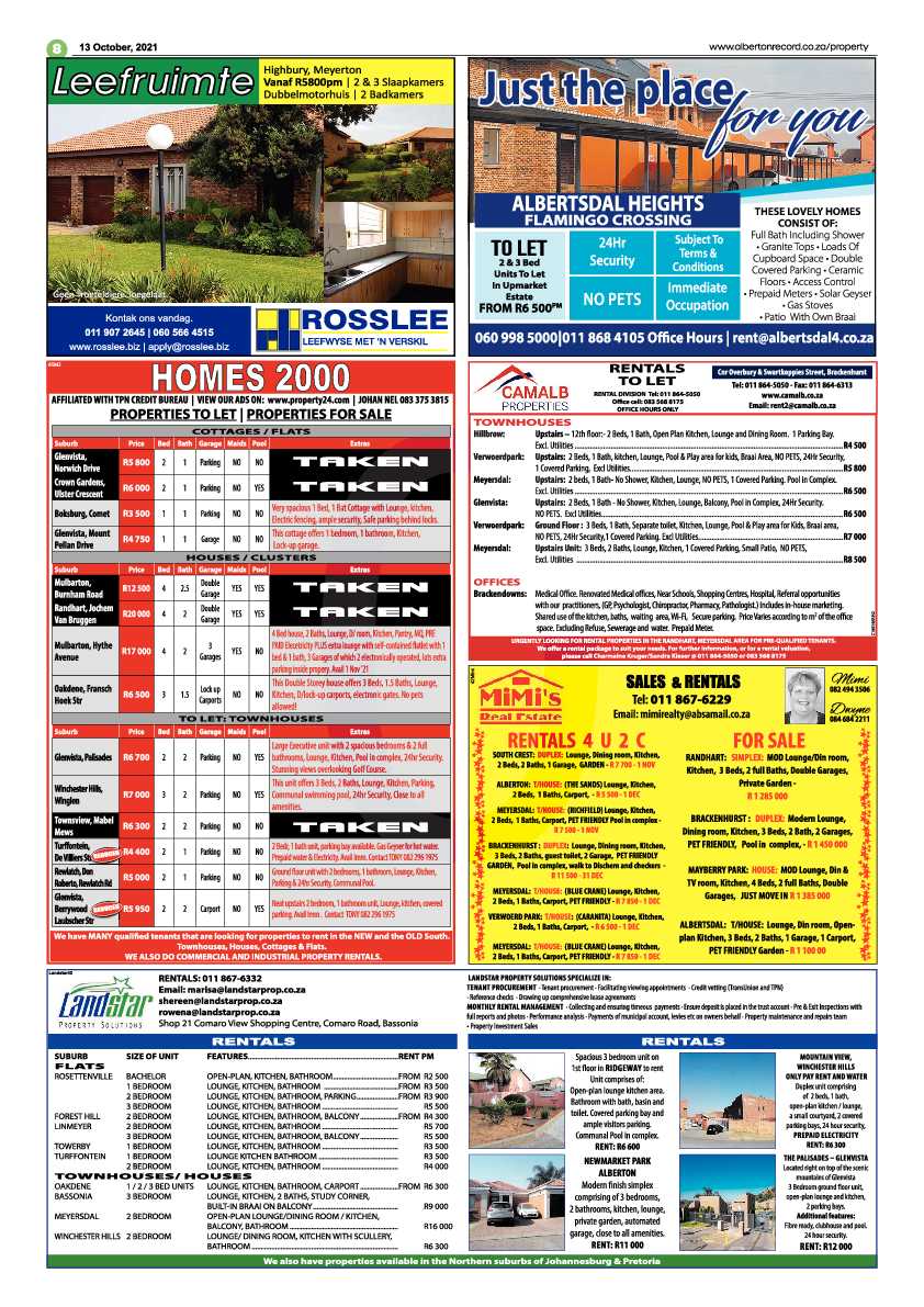 Alberton Record 13 October 2021 page 8