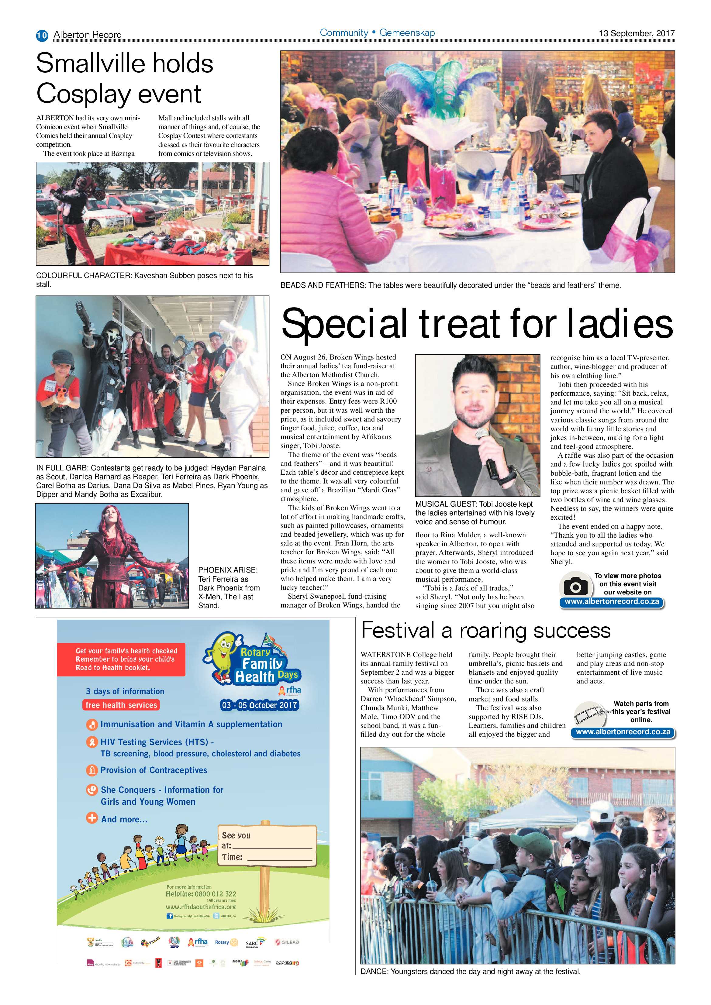 Alberton Record 13 September 2017 page 10