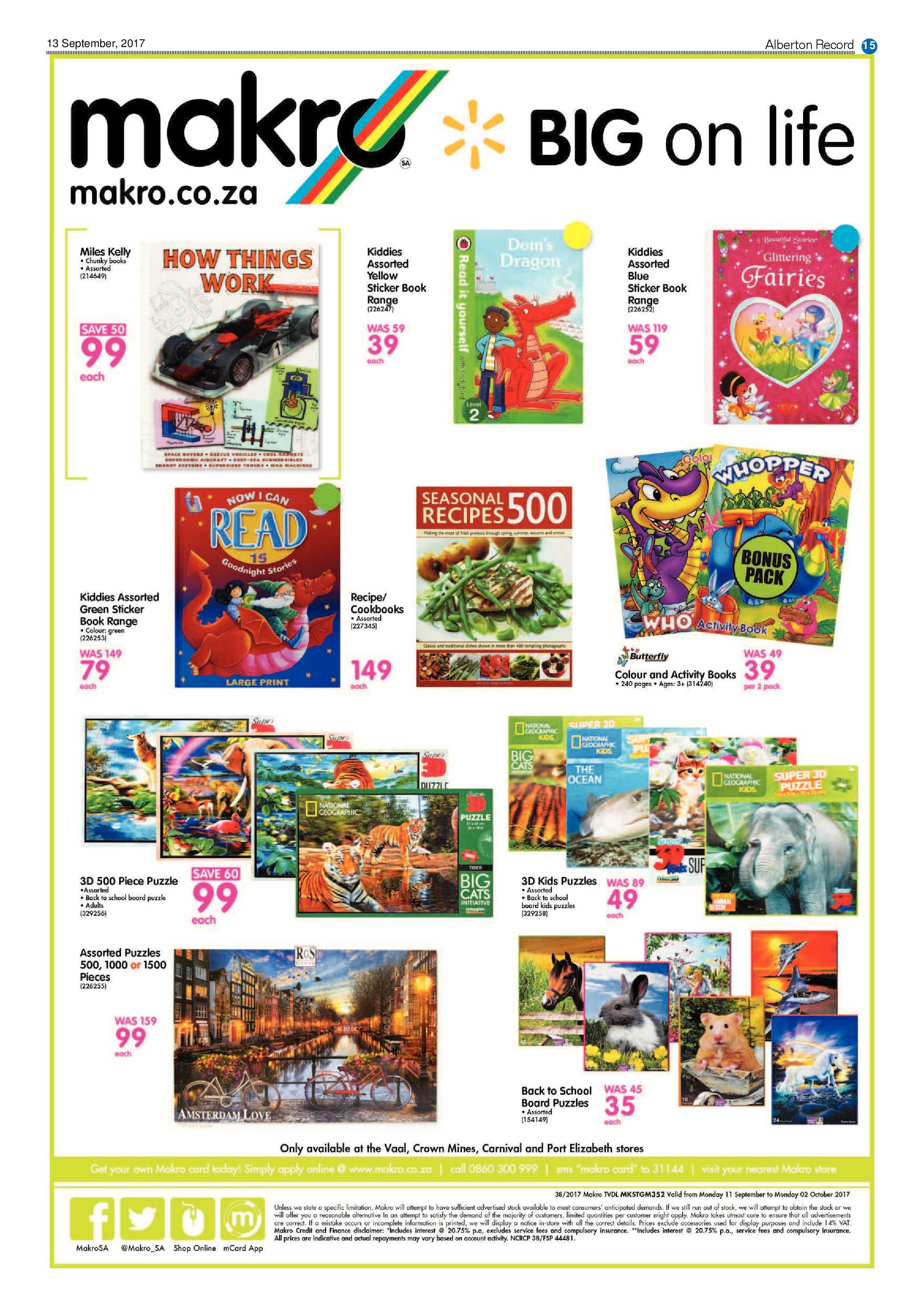 Alberton Record 13 September 2017 page 15