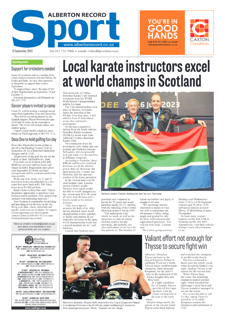 Alberton Record 13 September 2023 page 12