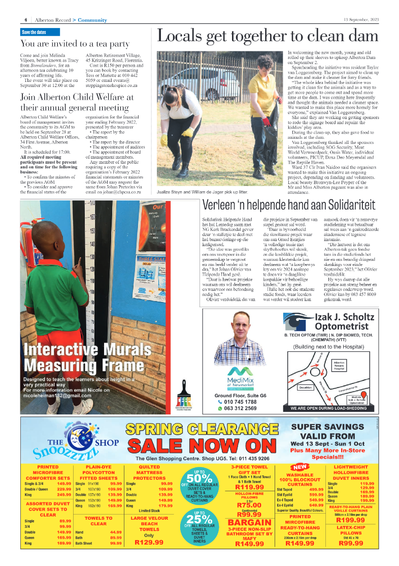 Alberton Record 13 September 2023 page 4
