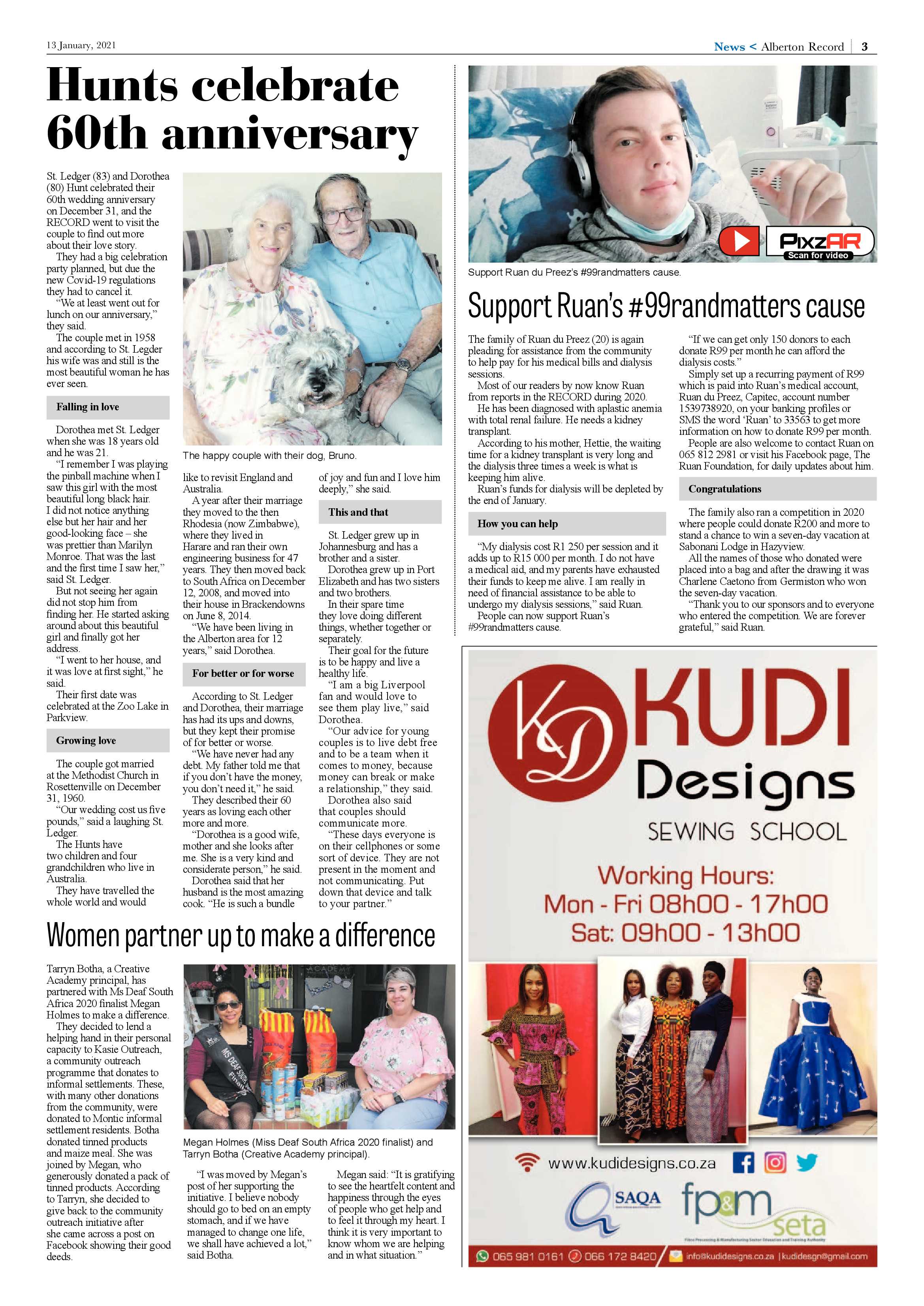 Alberton Record 13  January 2020 page 3