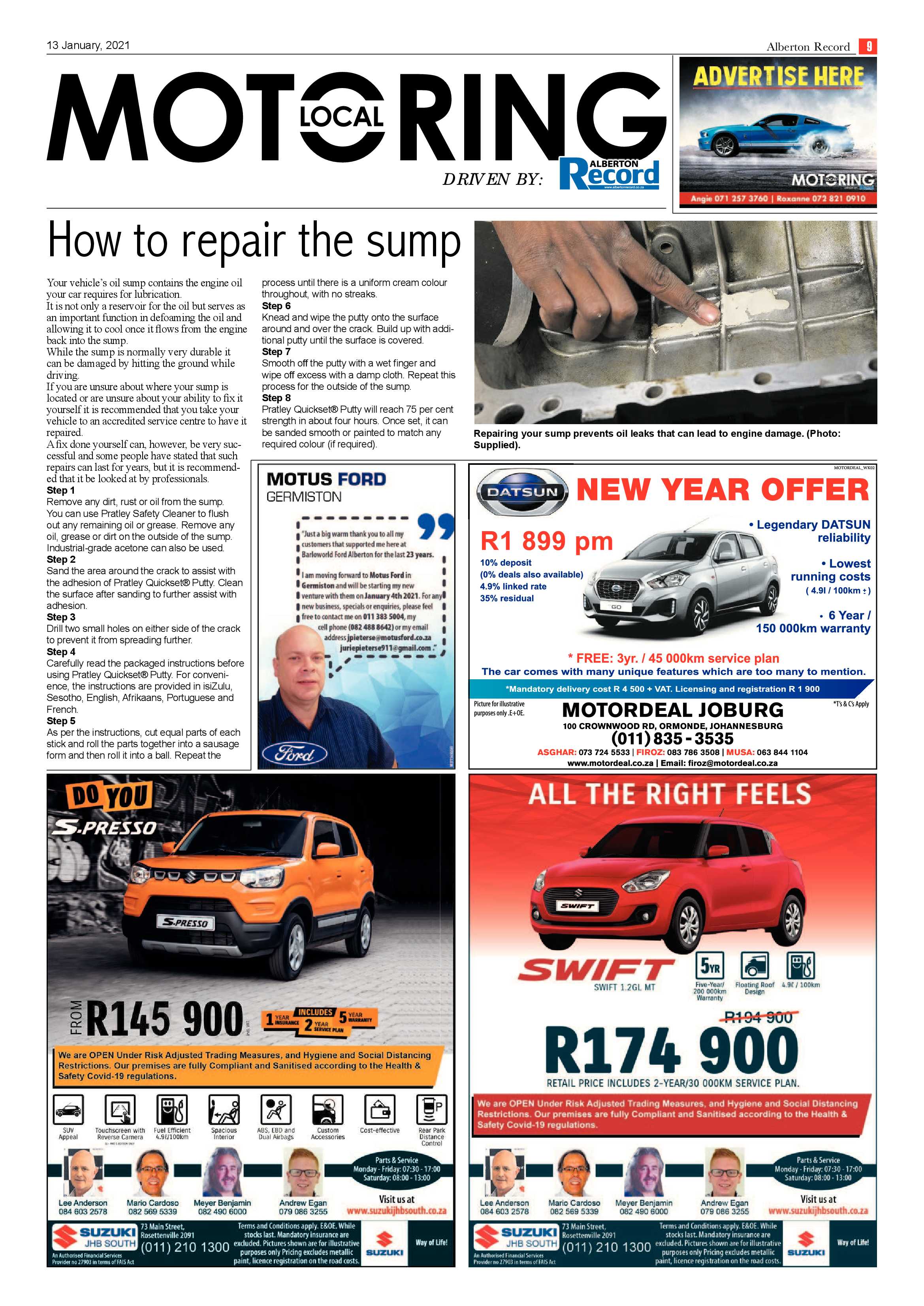 Alberton Record 13  January 2020 page 9