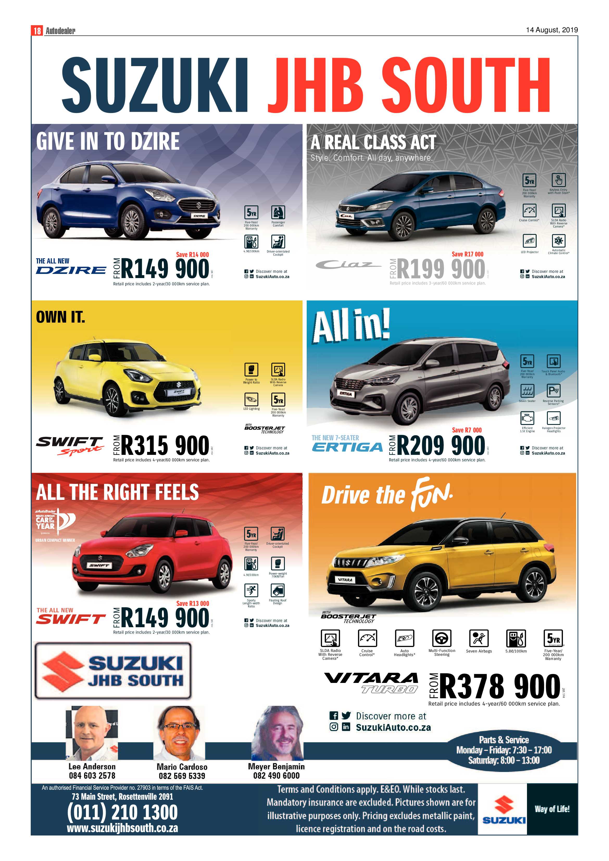 Alberton Record 14 August 2019 page 18