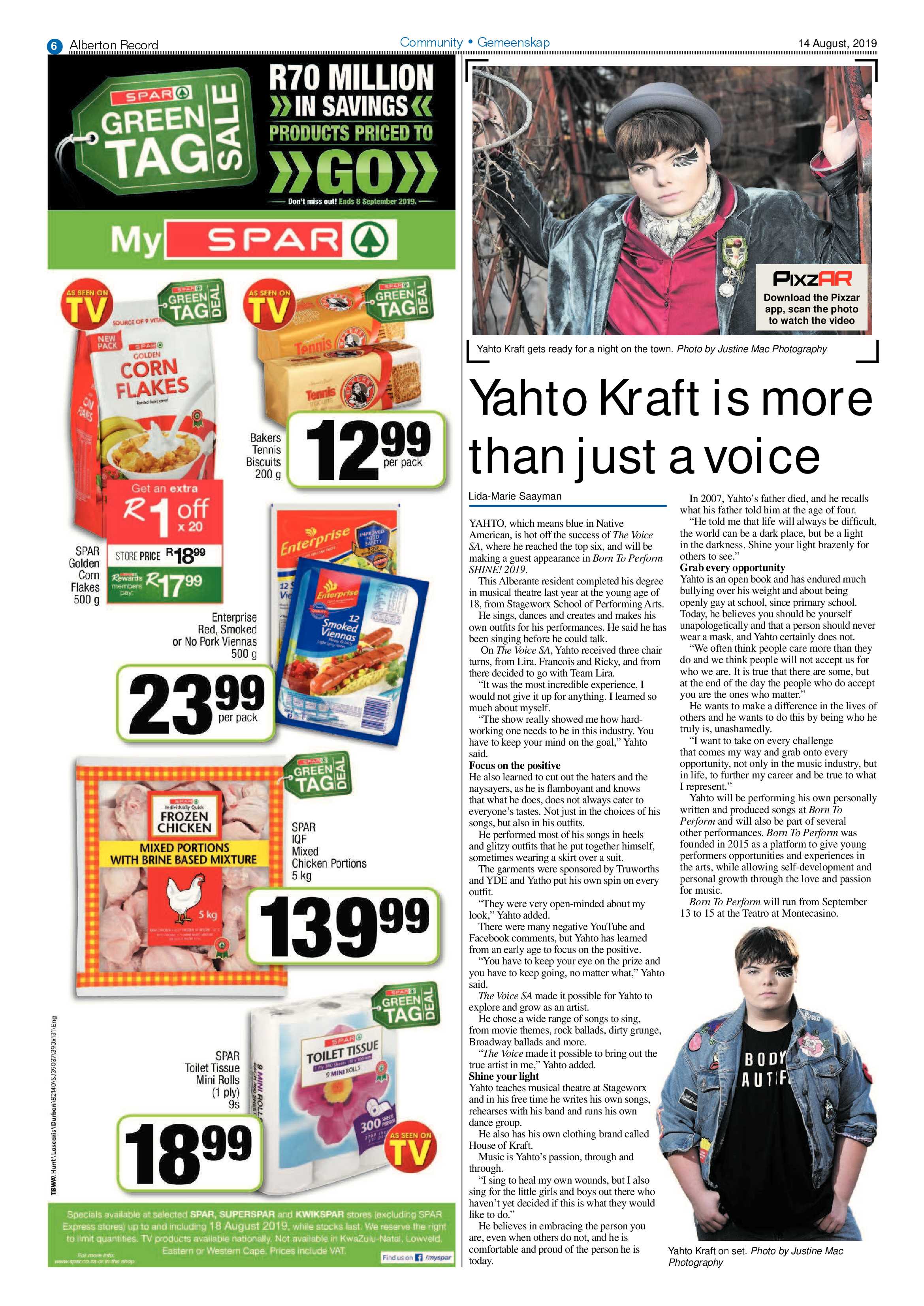 Alberton Record 14 August 2019 page 6