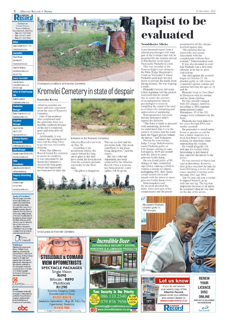 Alberton Record 14 Dec 2022 page 4