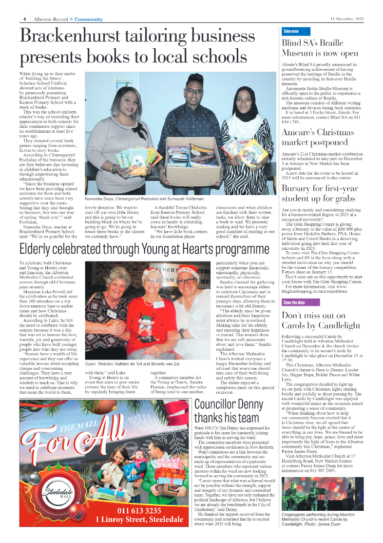Alberton Record 14 Dec 2022 page 6