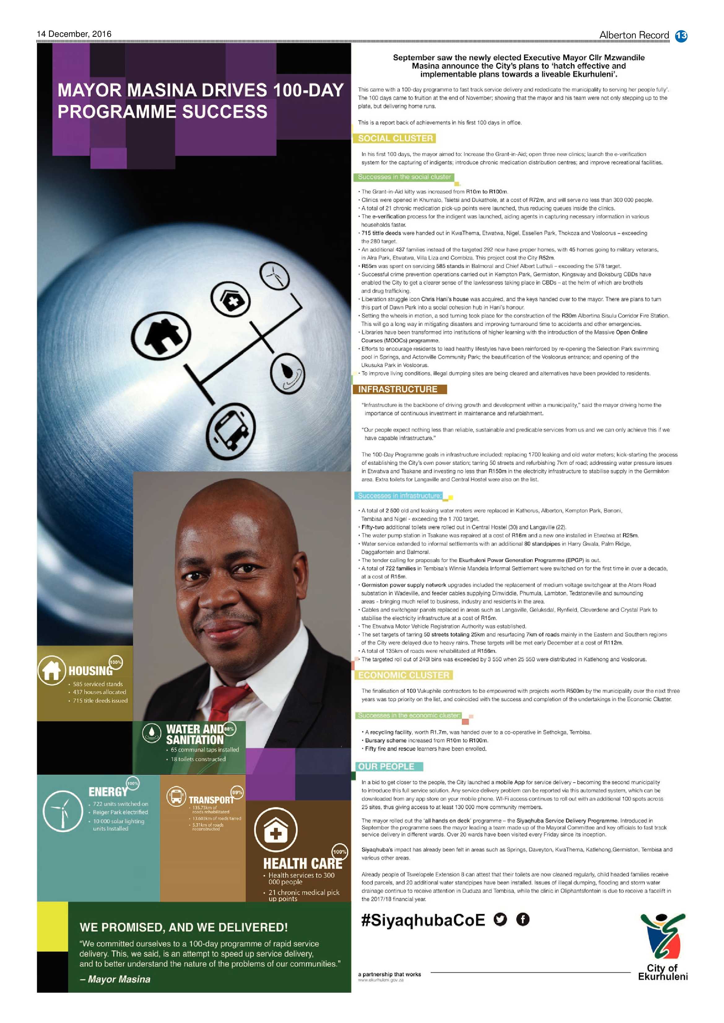 Alberton Record 14 December 2016 page 13