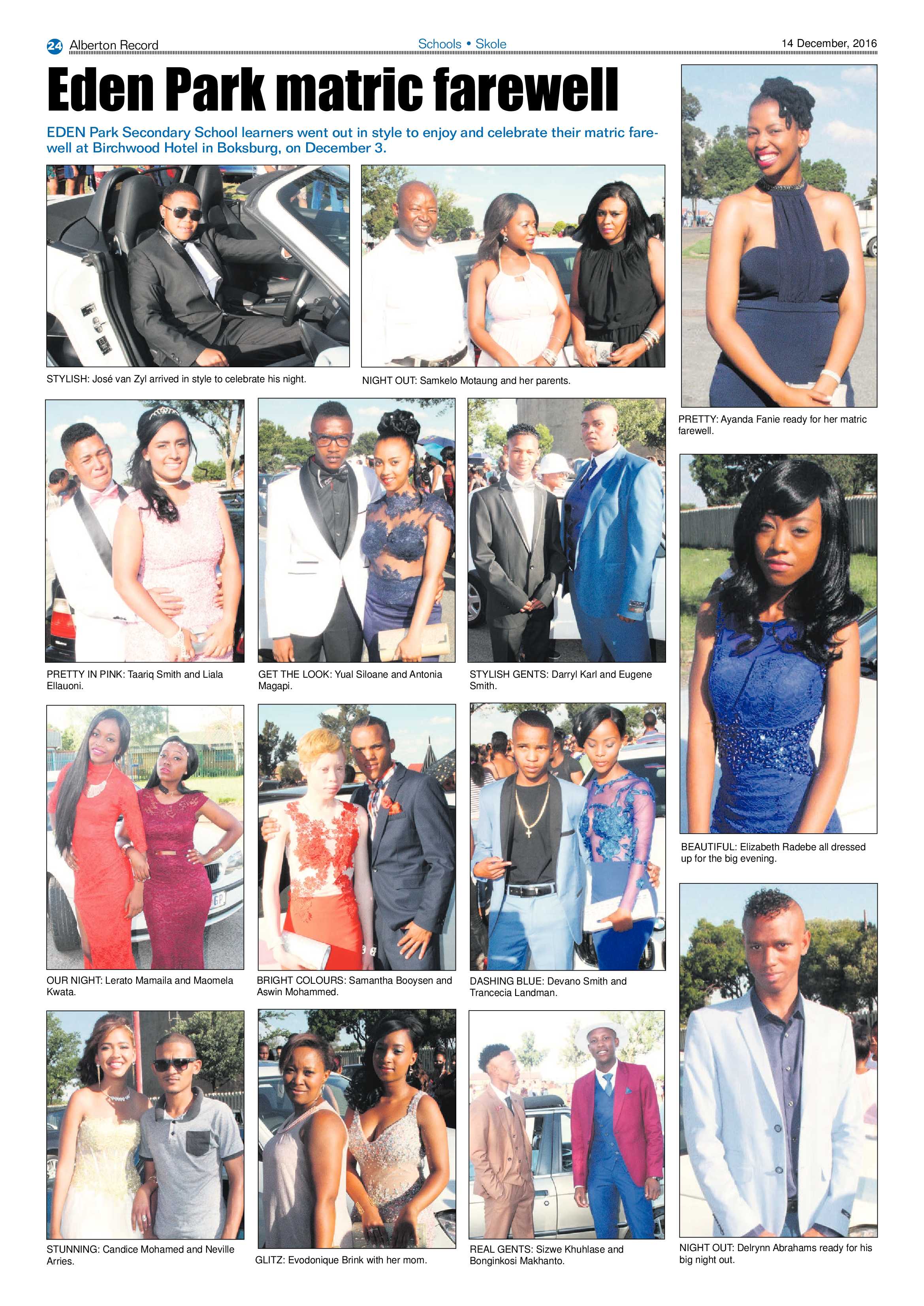 Alberton Record 14 December 2016 page 24