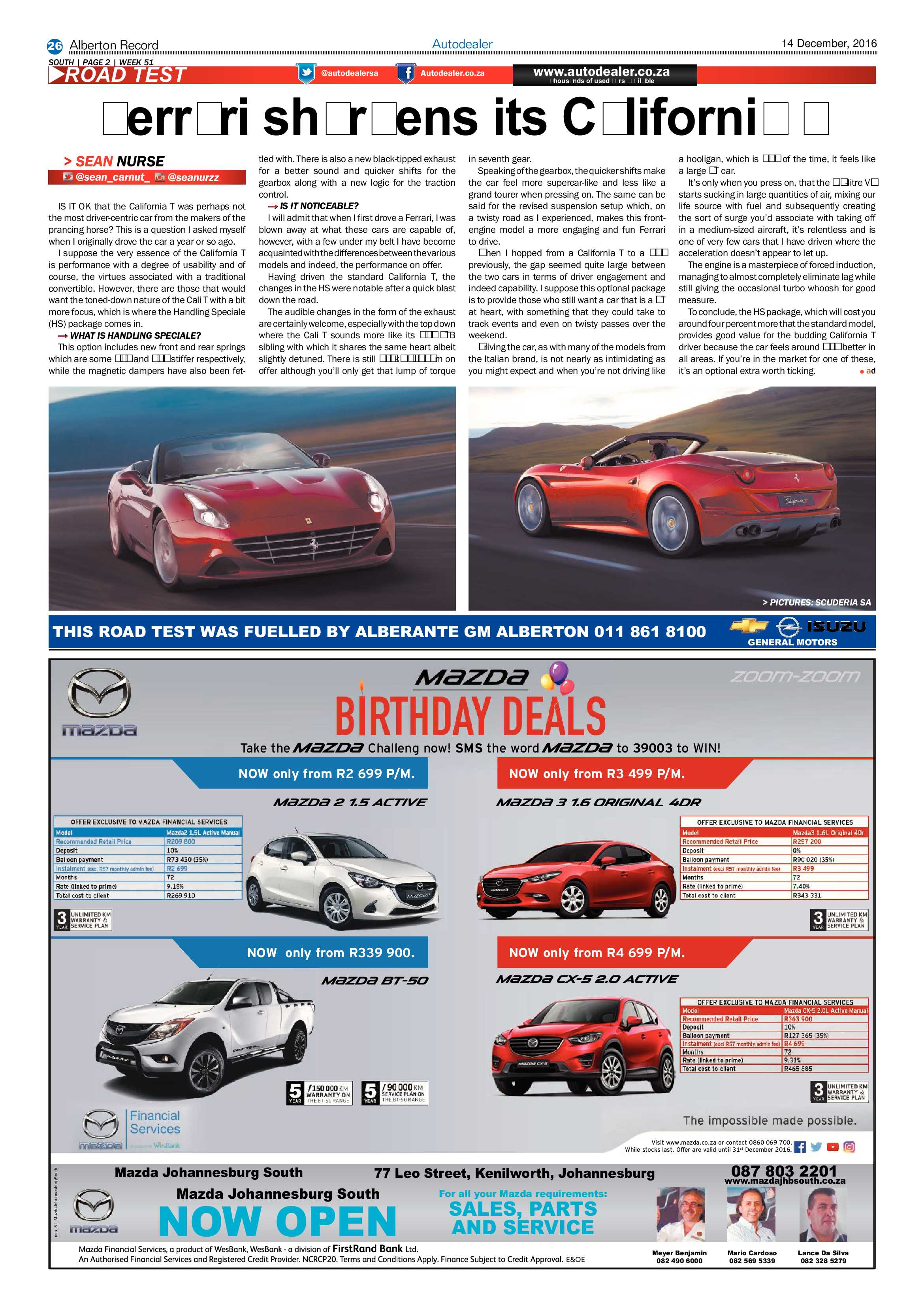 Alberton Record 14 December 2016 page 26