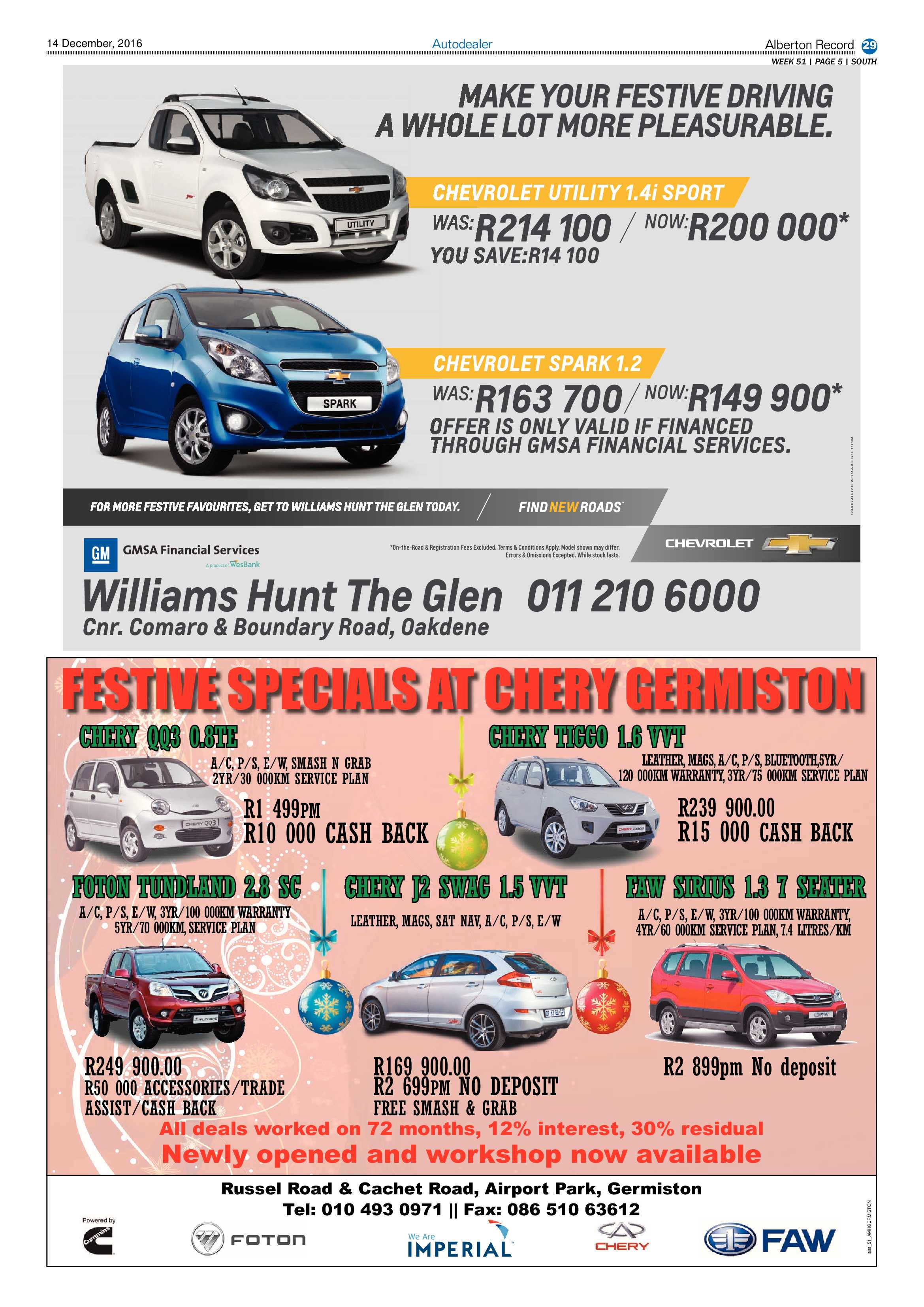 Alberton Record 14 December 2016 page 29