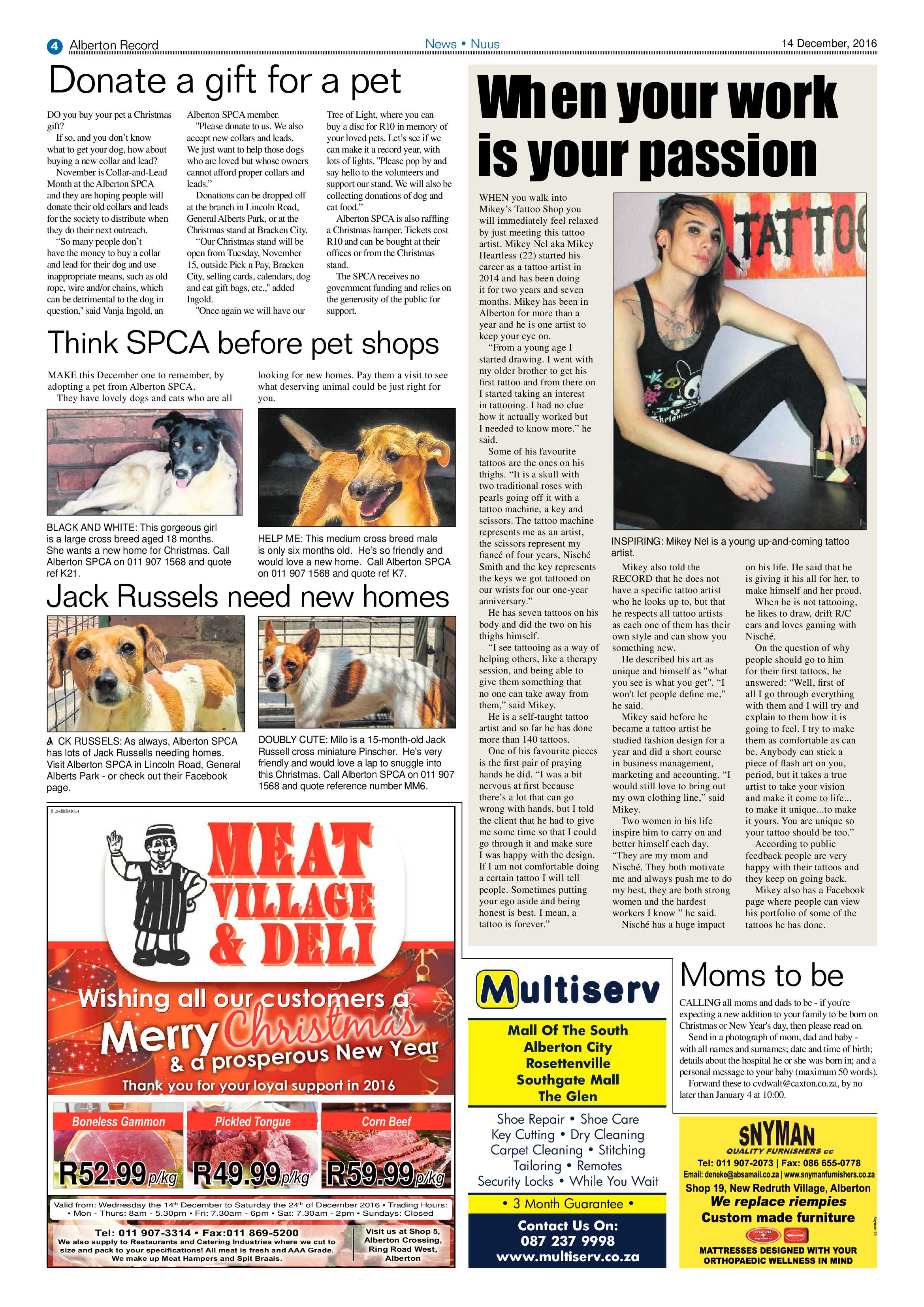 Alberton Record 14 December 2016 page 4