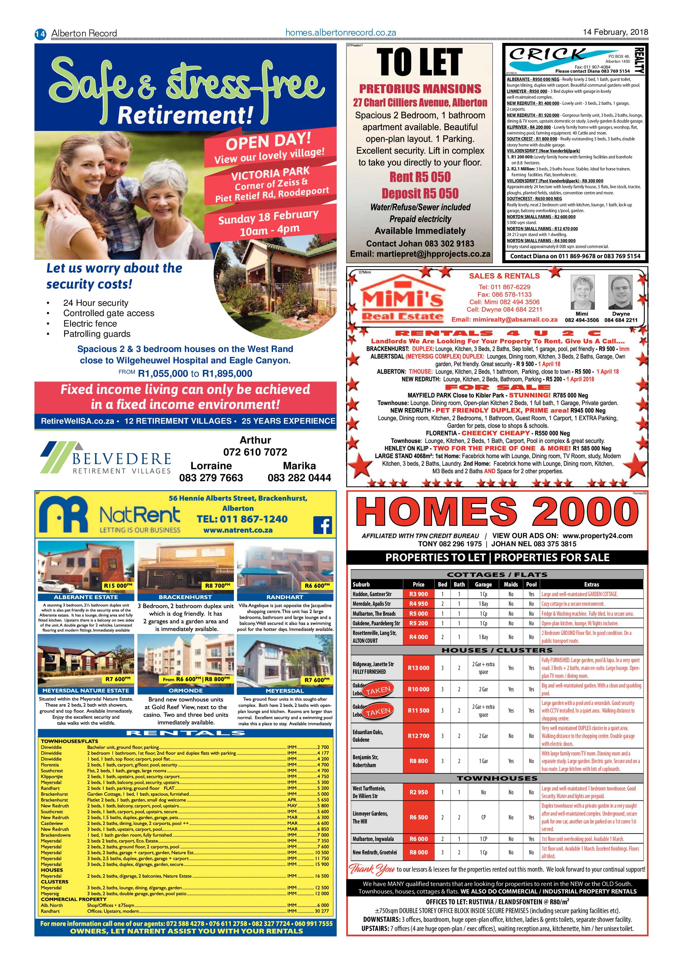 Alberton Record 14 February 2018 page 14