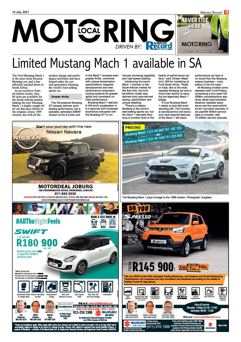 Alberton Record 14 July 2021 page 12
