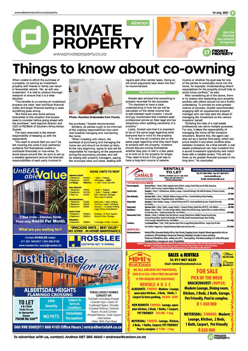 Alberton Record 14 July 2021 page 9