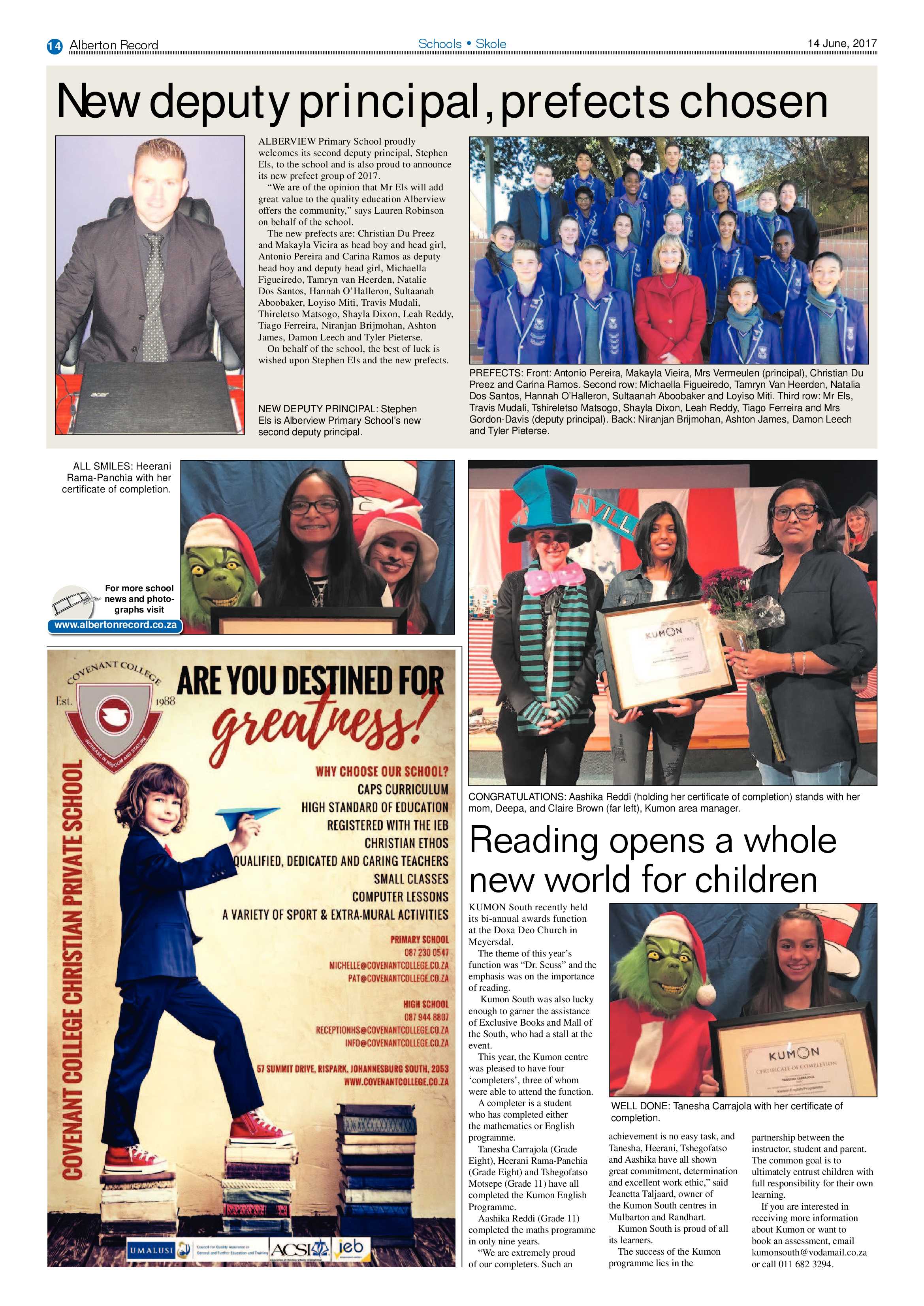 Alberton Record 14 June 2017 page 14
