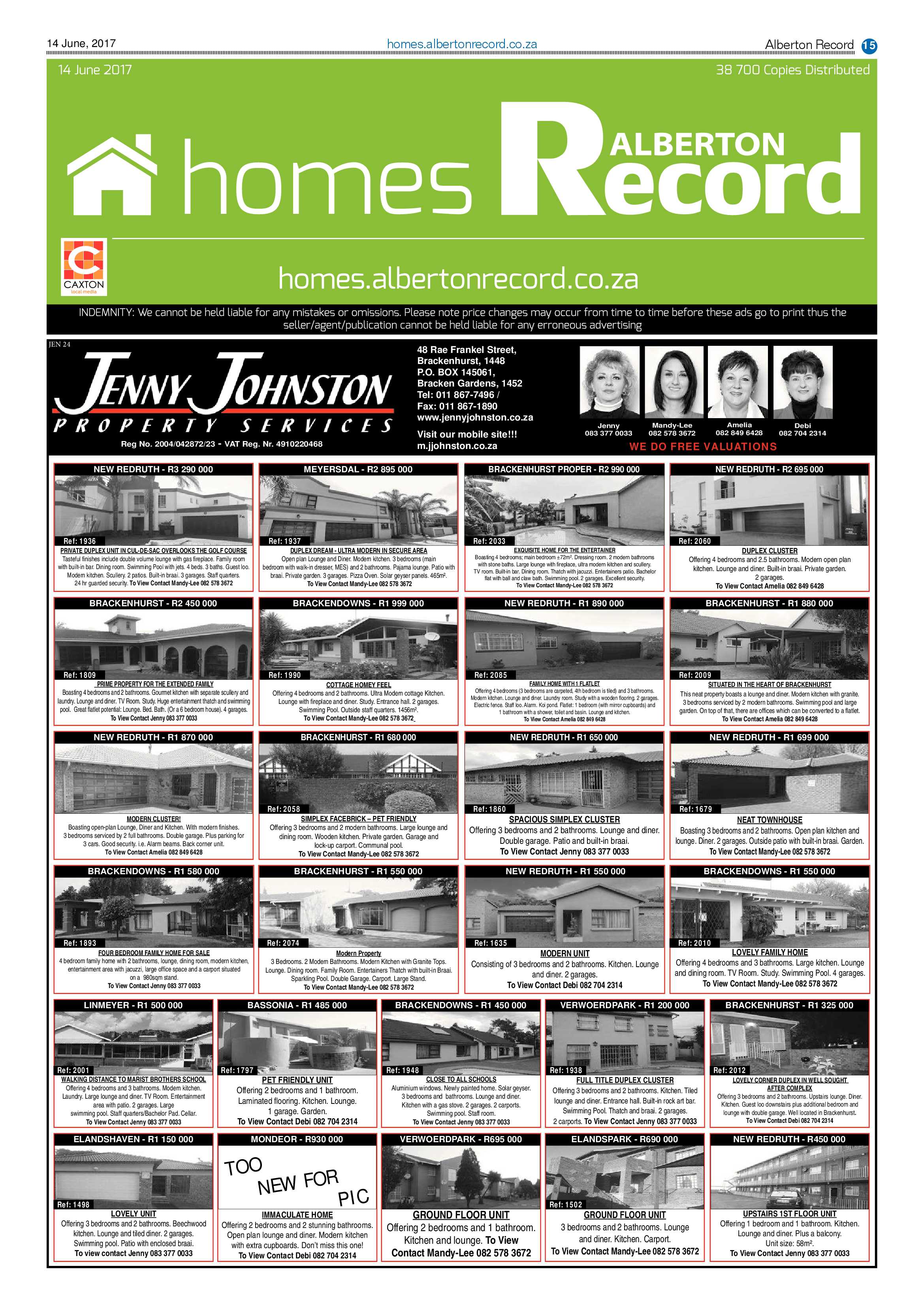 Alberton Record 14 June 2017 page 15