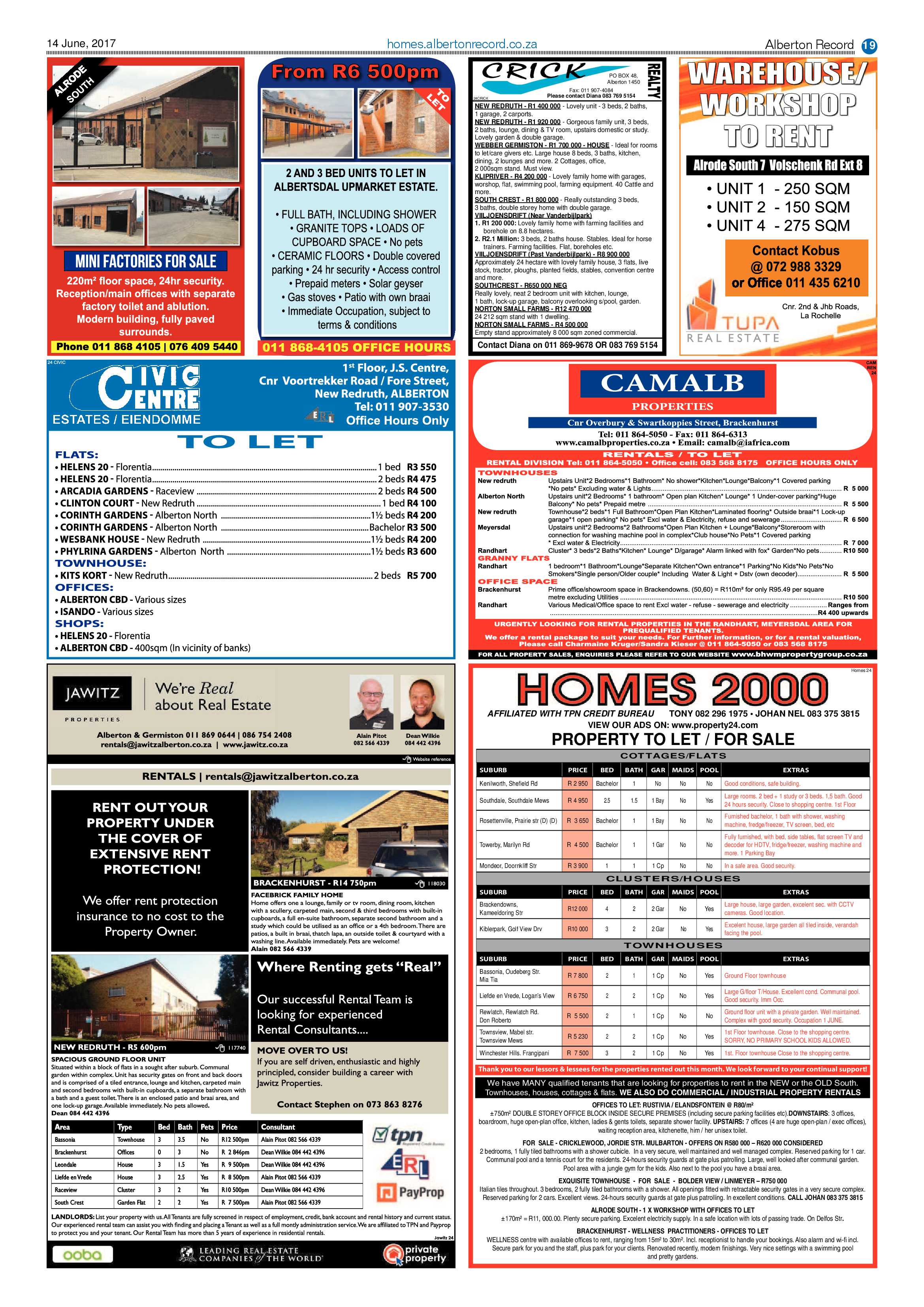 Alberton Record 14 June 2017 page 19