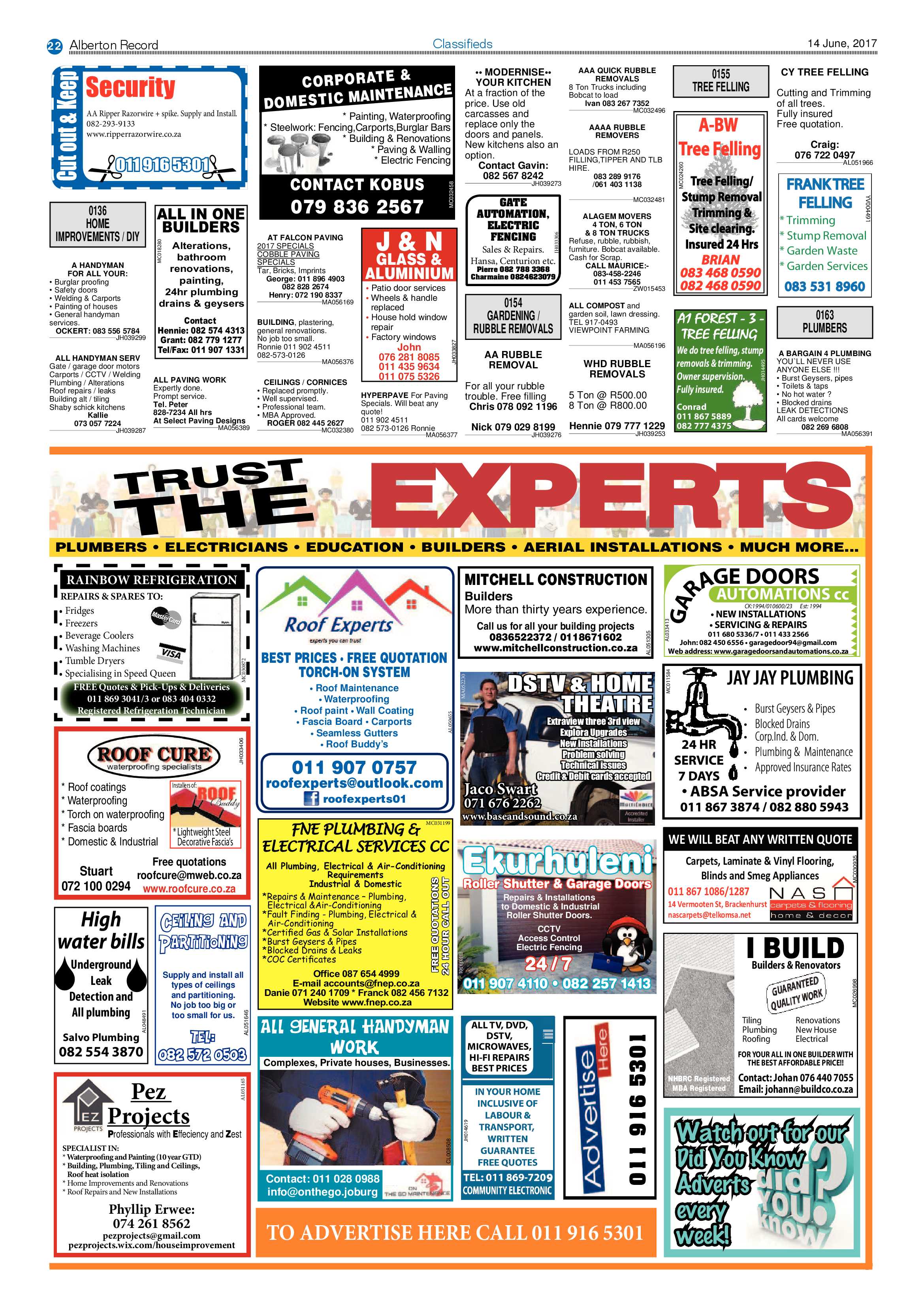 Alberton Record 14 June 2017 page 22
