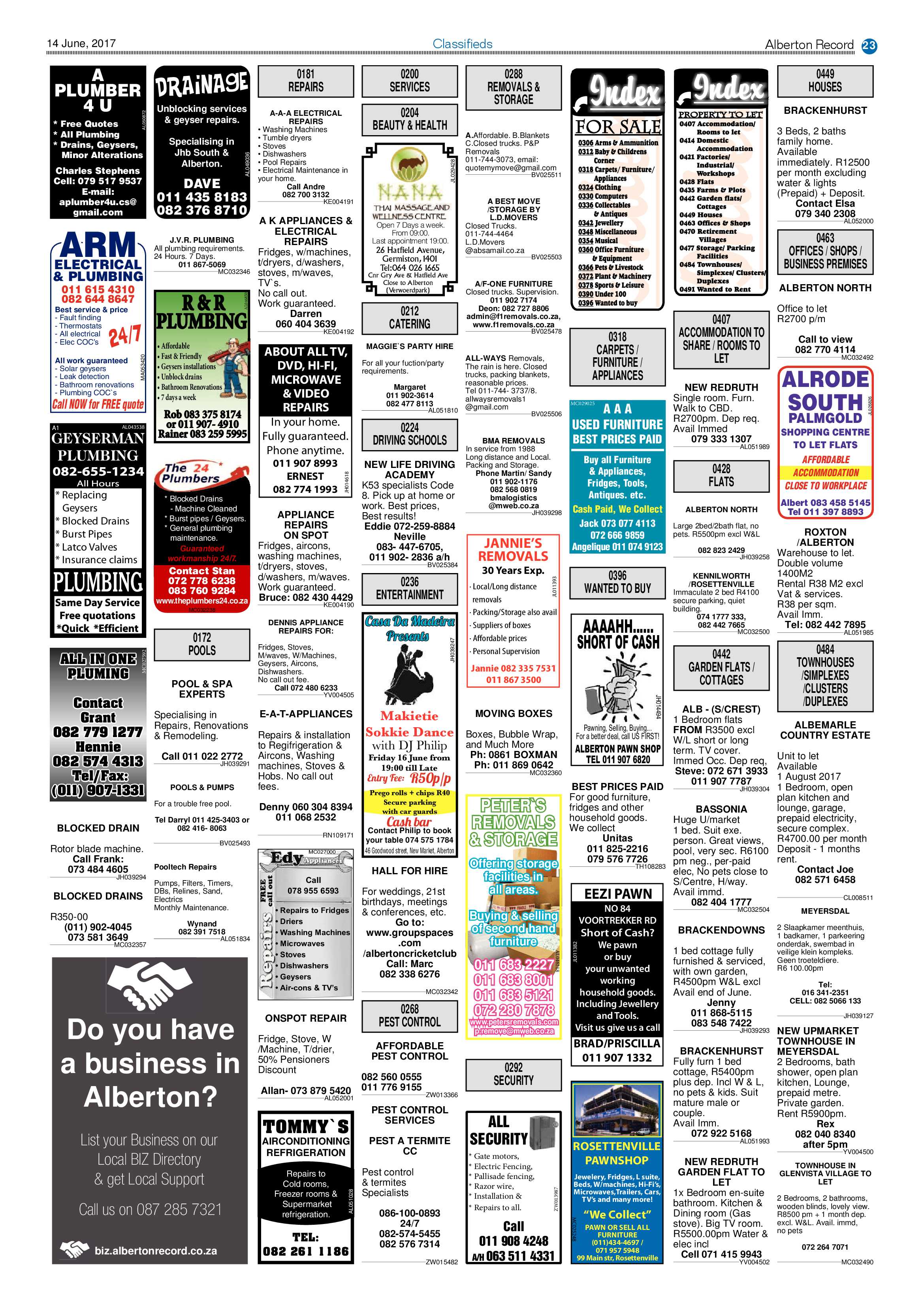 Alberton Record 14 June 2017 page 23