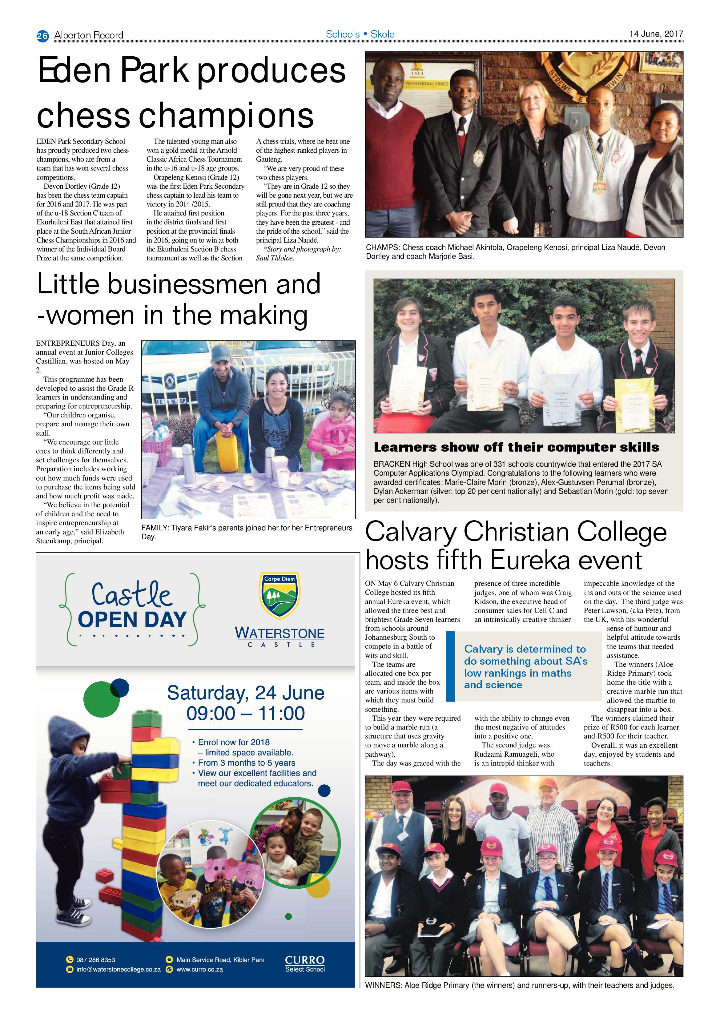 Alberton Record 14 June 2017 page 26