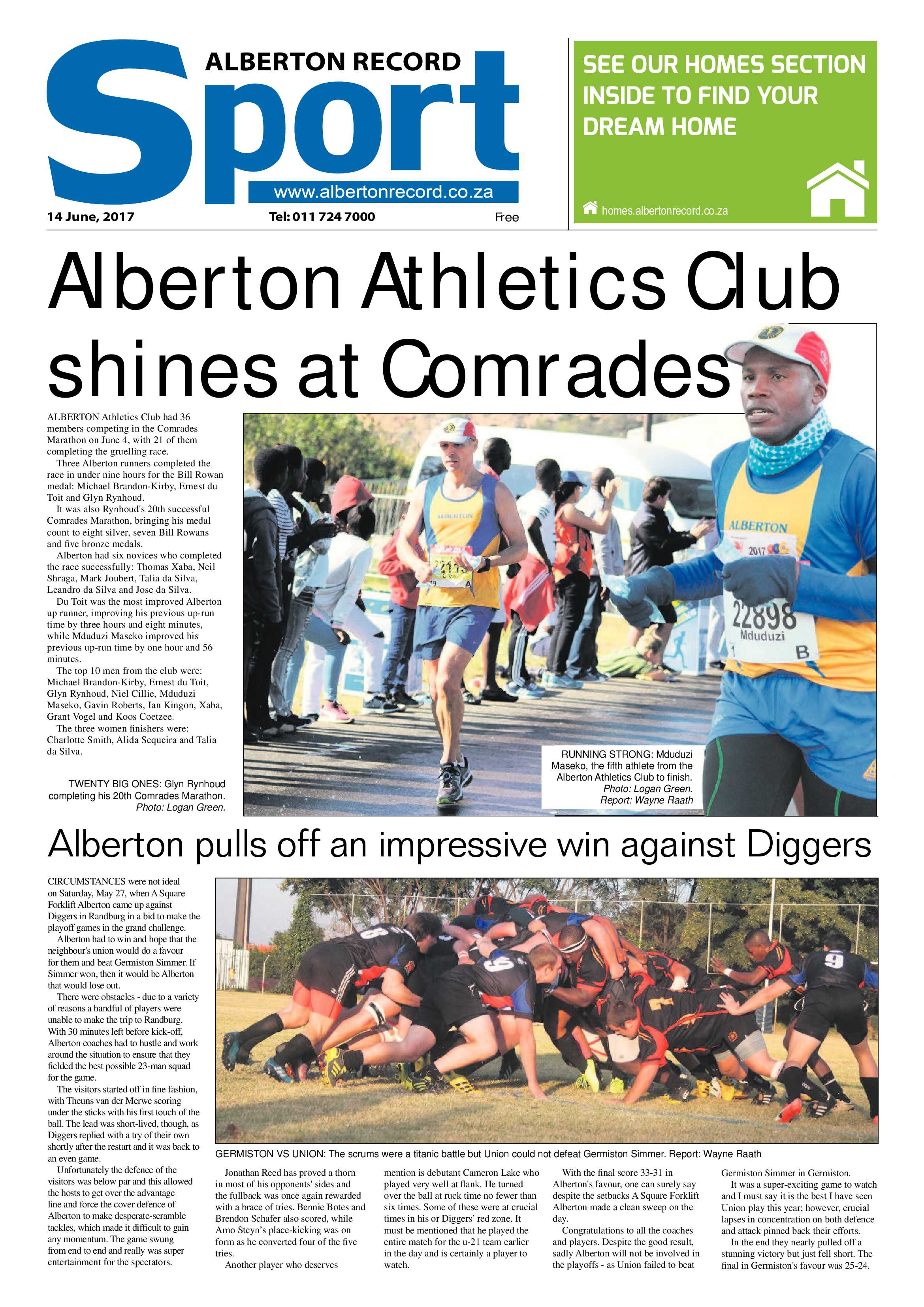 Alberton Record 14 June 2017 page 28