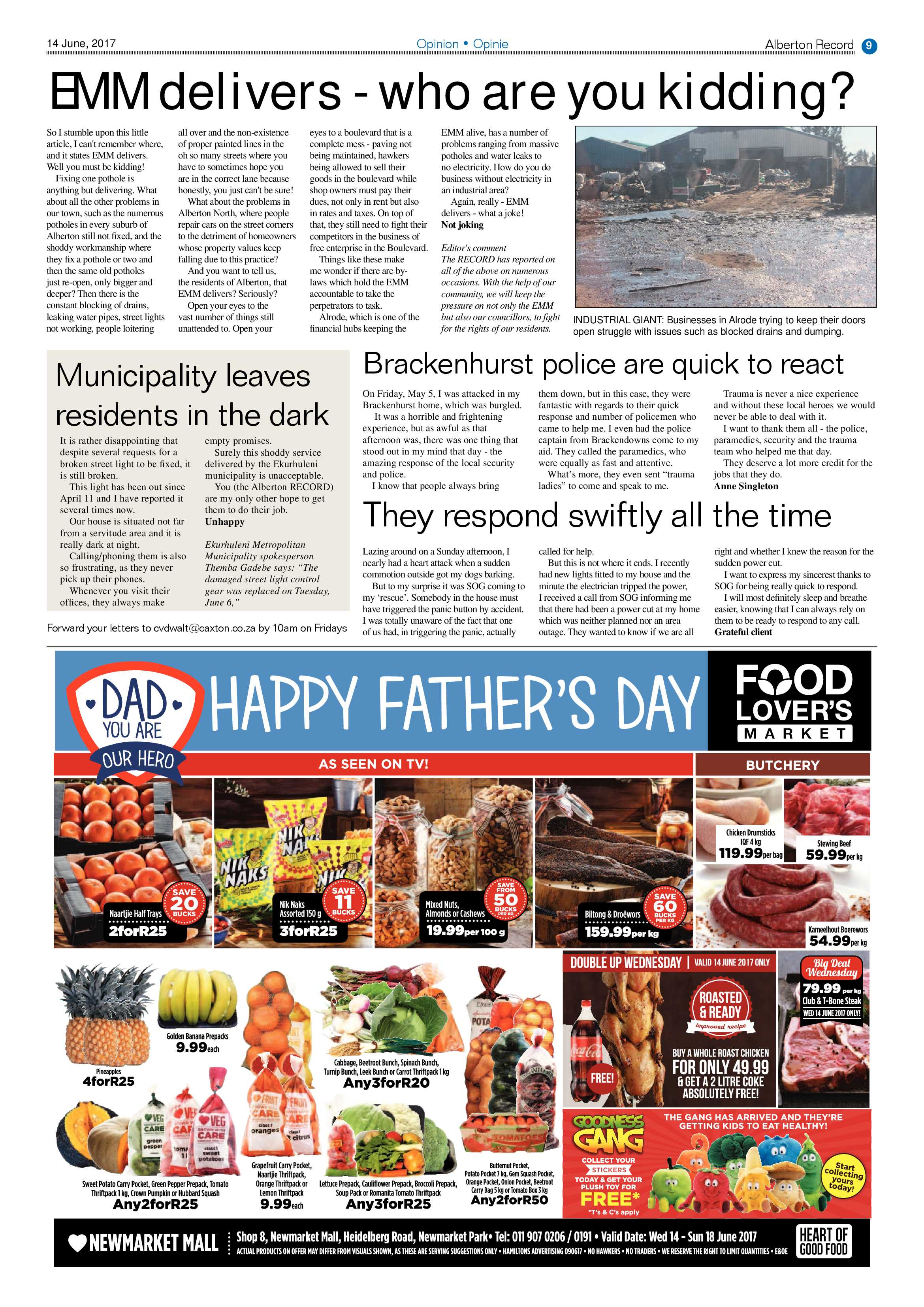 Alberton Record 14 June 2017 page 9