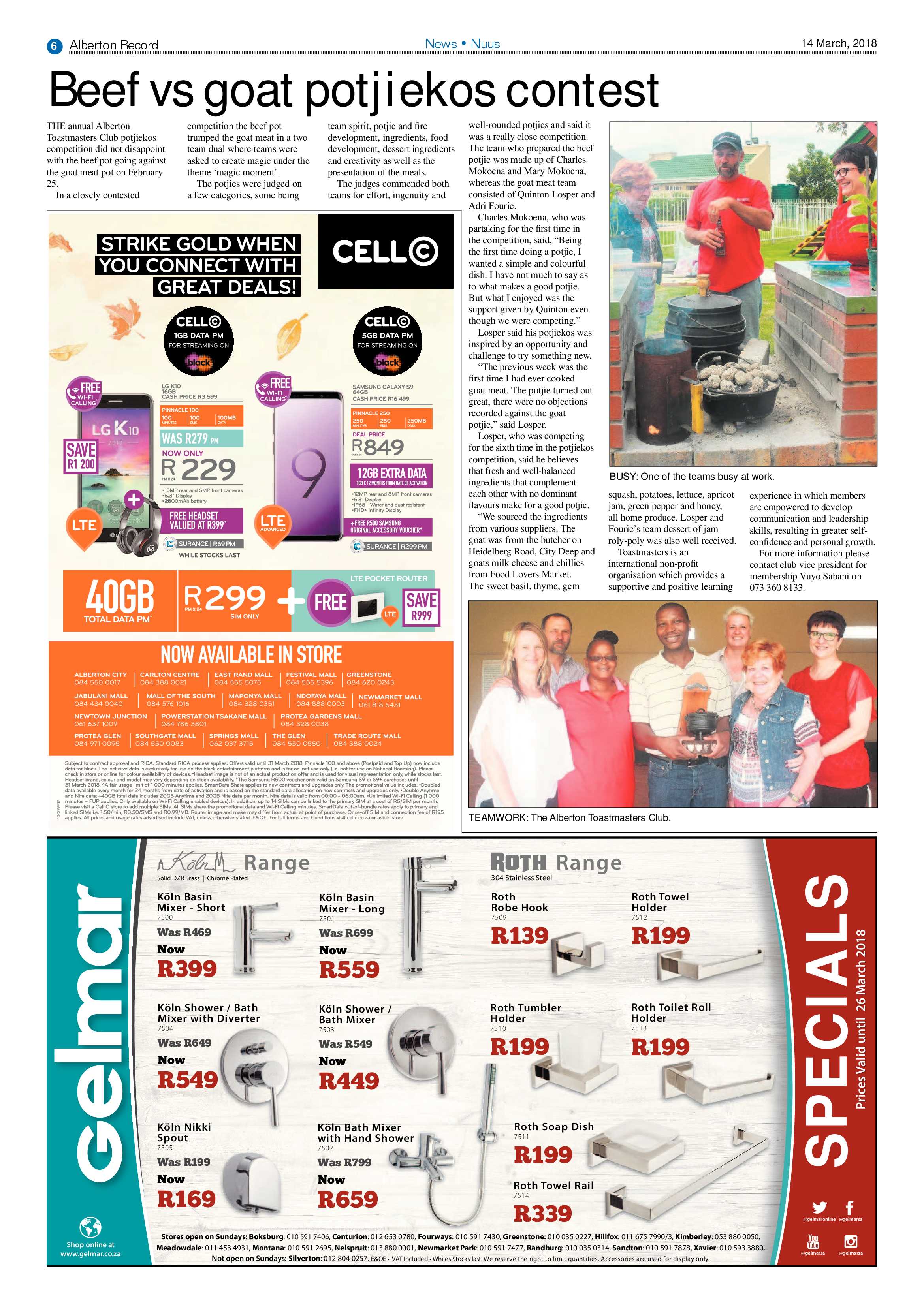 Alberton Record 14 March 2018 page 6