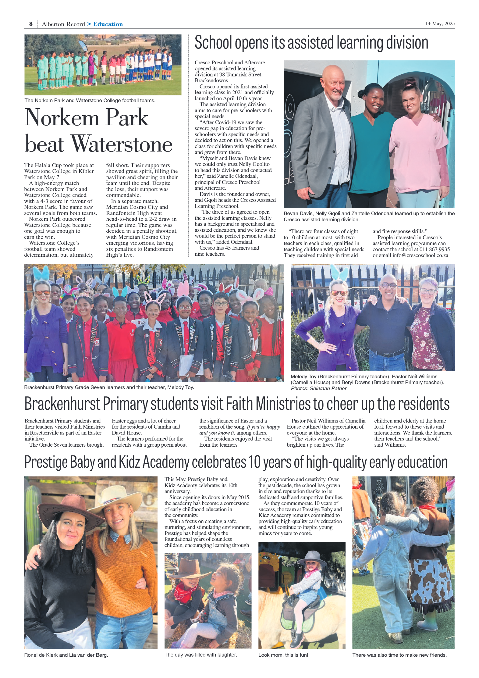 Alberton Record 14 May 2025 page 10