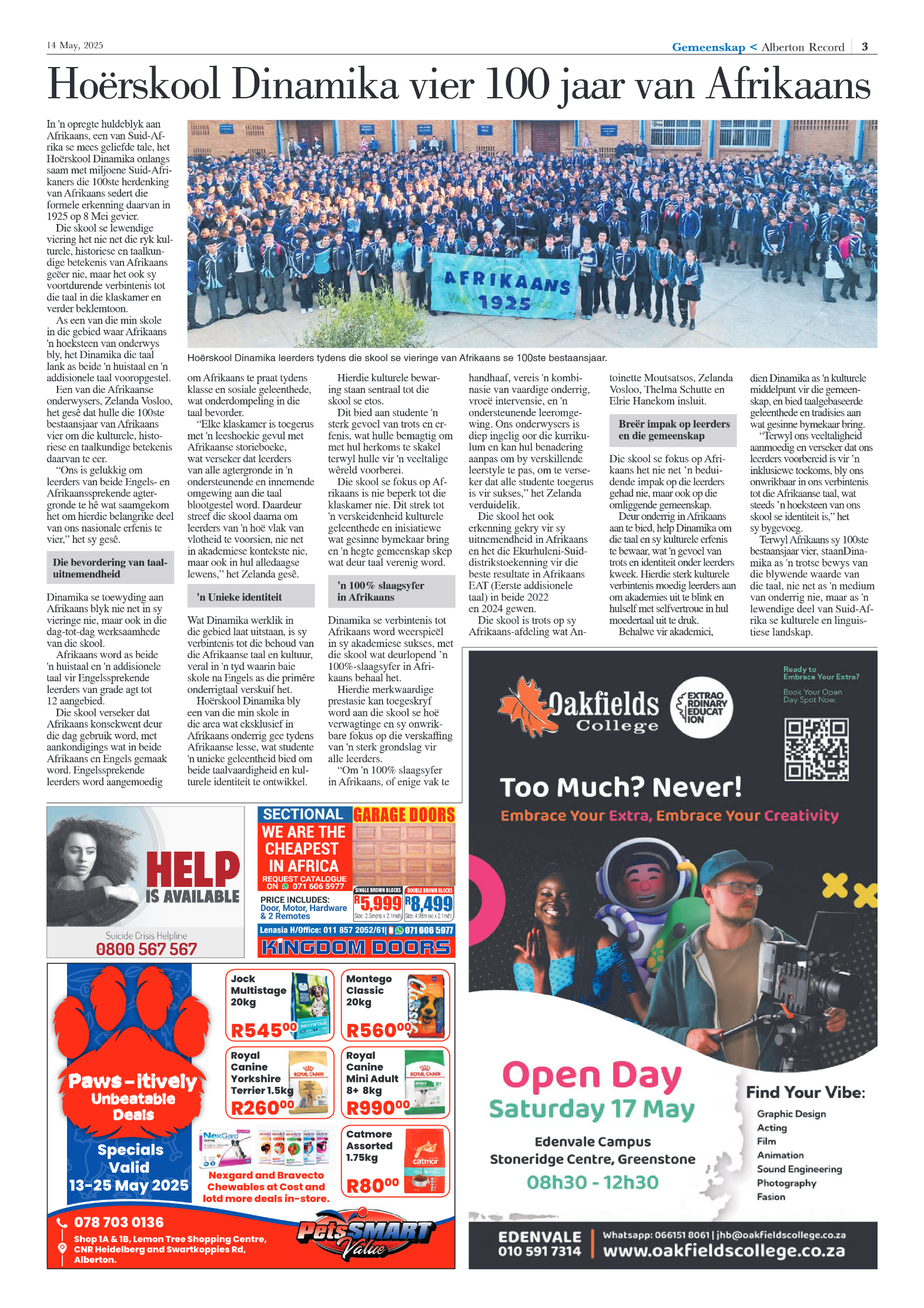 Alberton Record 14 May 2025 page 5