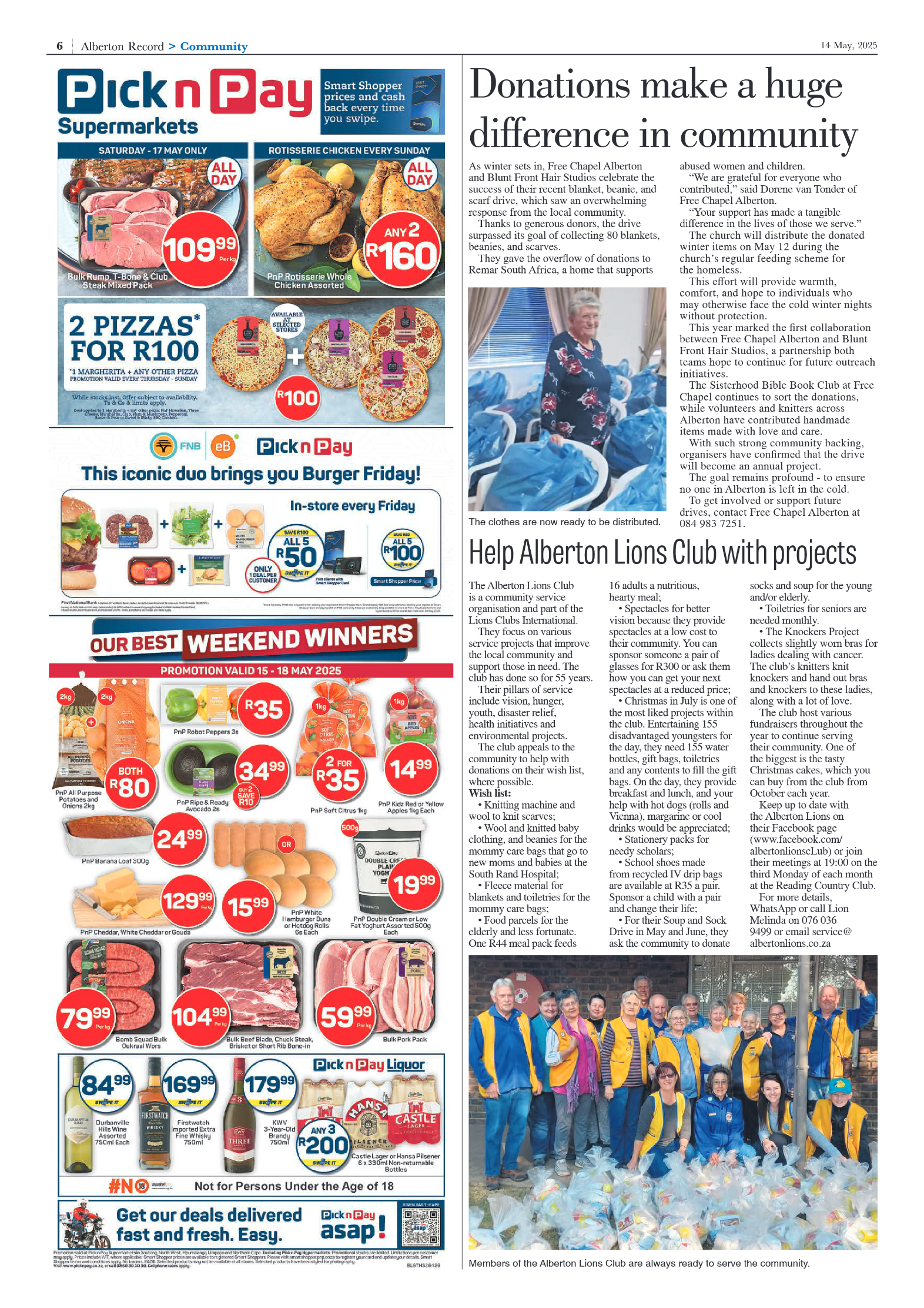 Alberton Record 14 May 2025 page 8