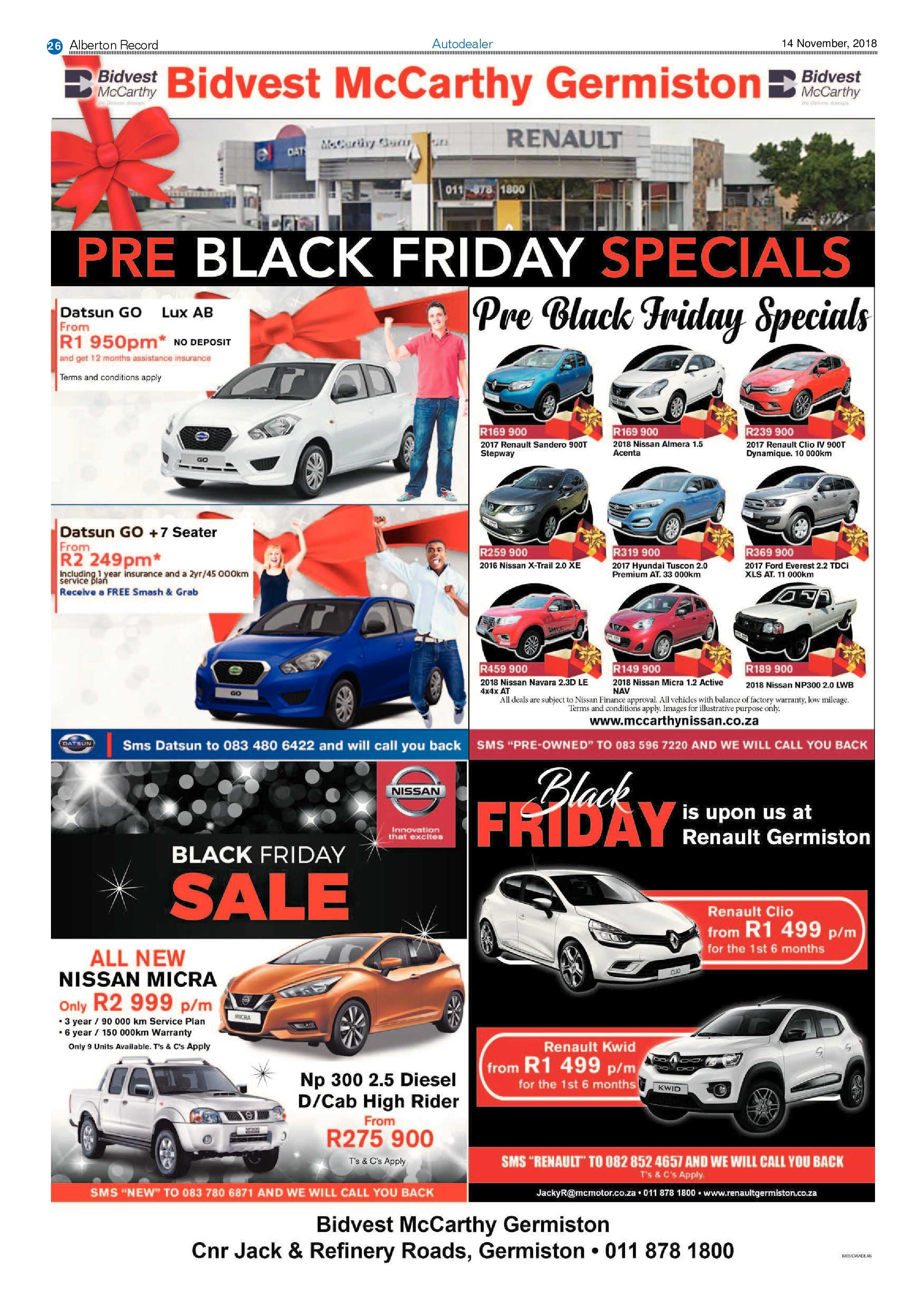 Alberton Record 14 November 2018 page 26