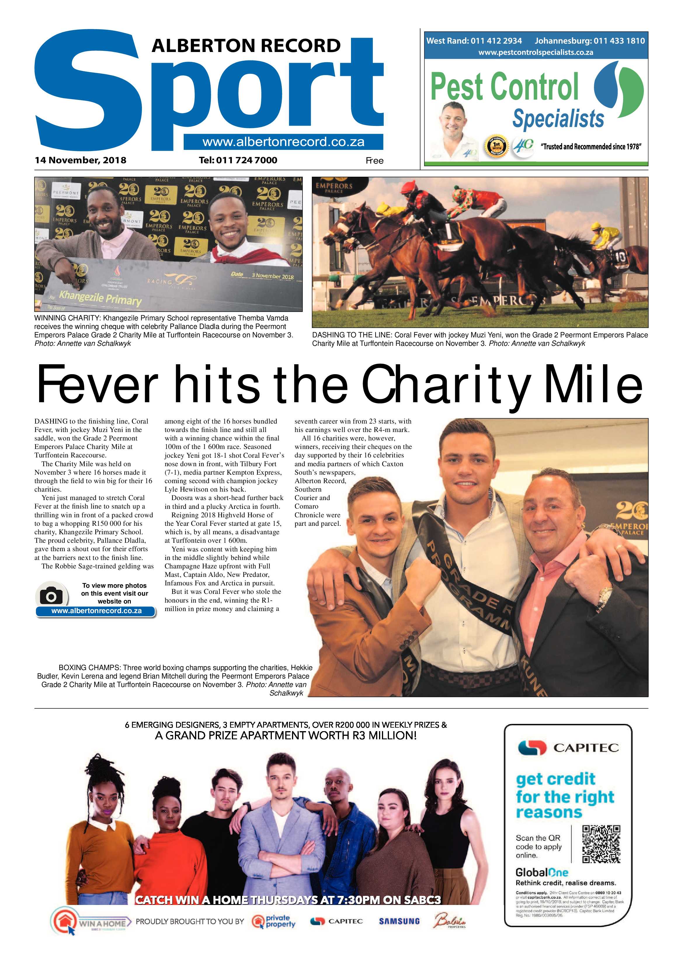 Alberton Record 14 November 2018 page 28