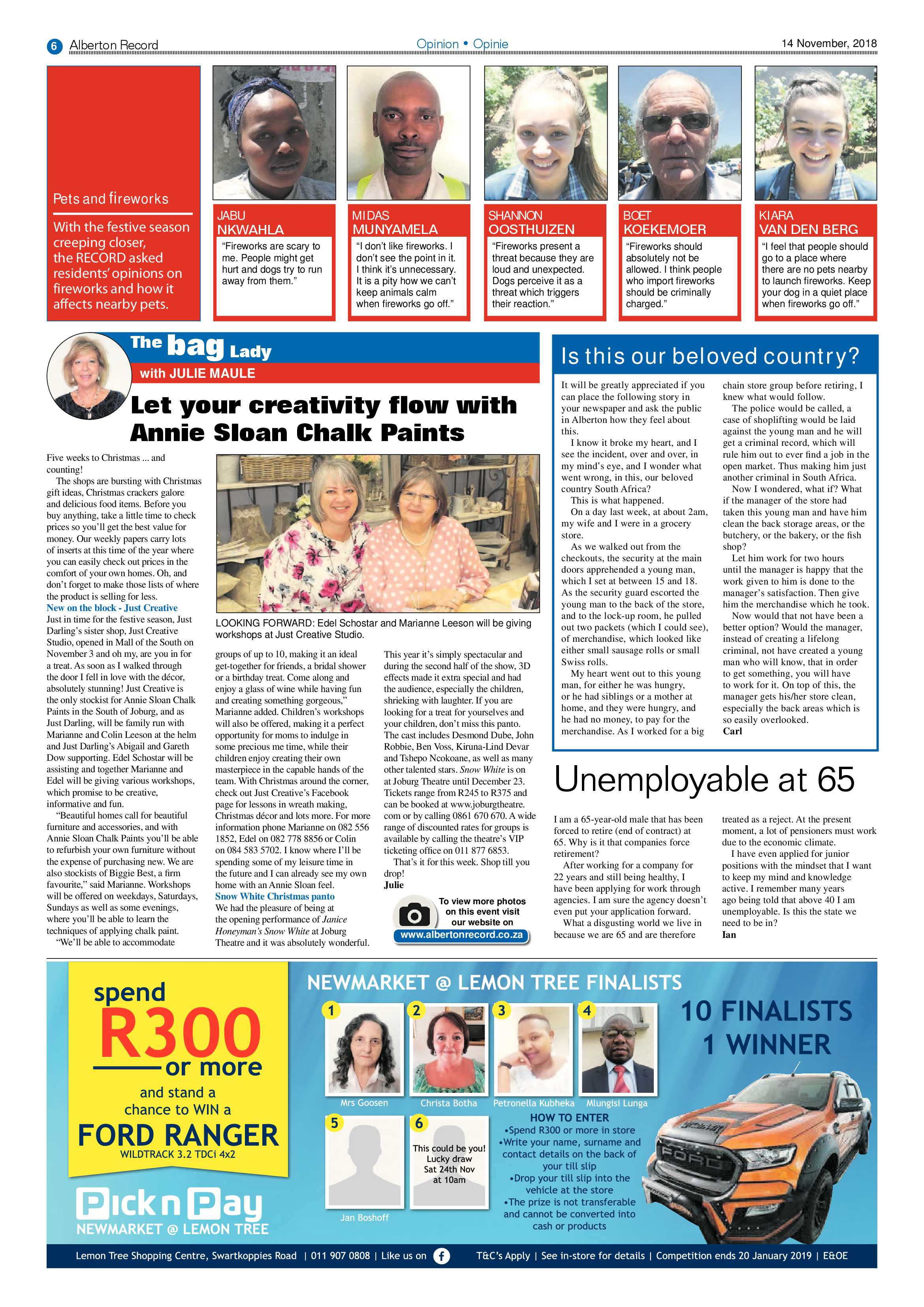 Alberton Record 14 November 2018 page 6