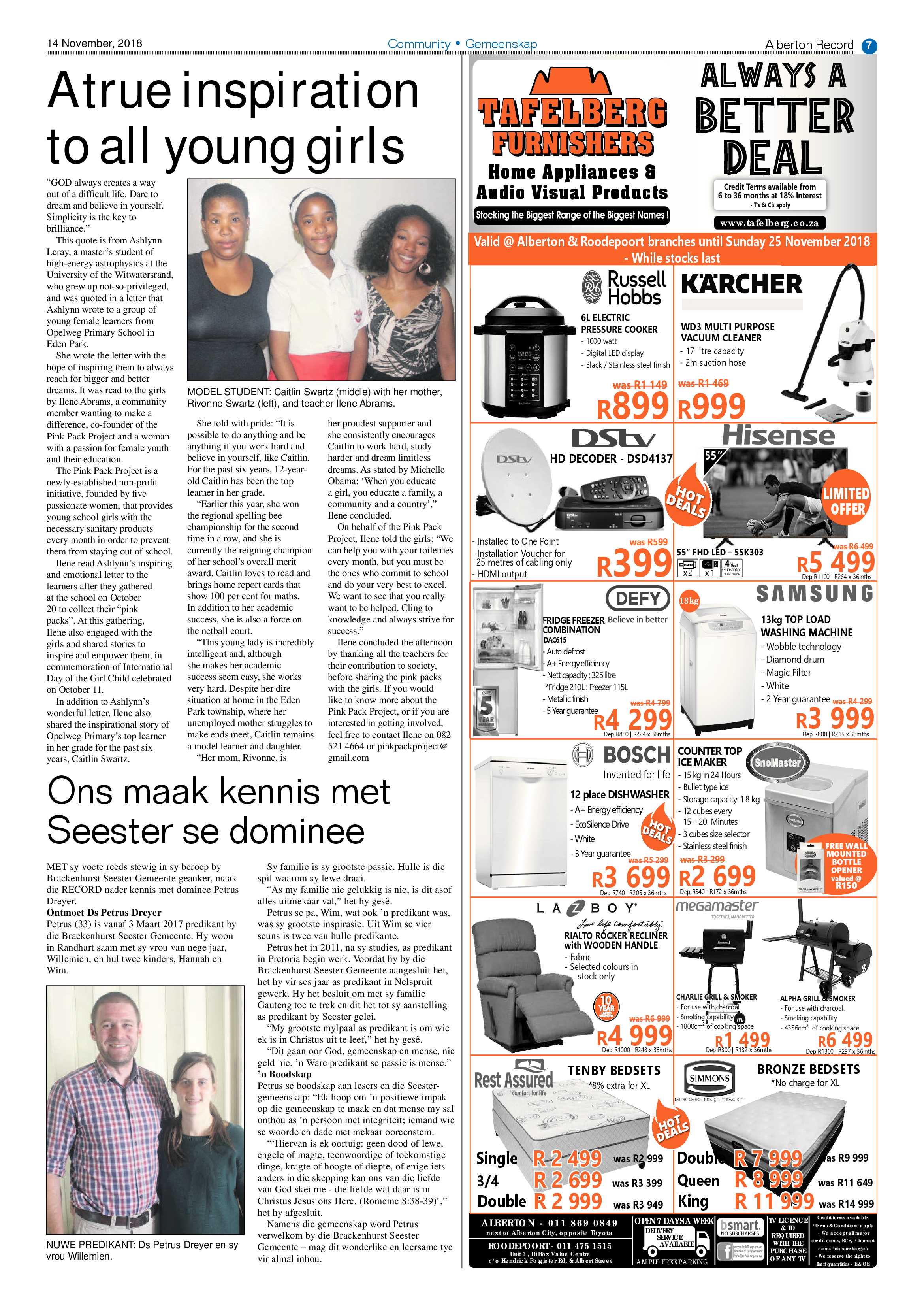 Alberton Record 14 November 2018 page 7