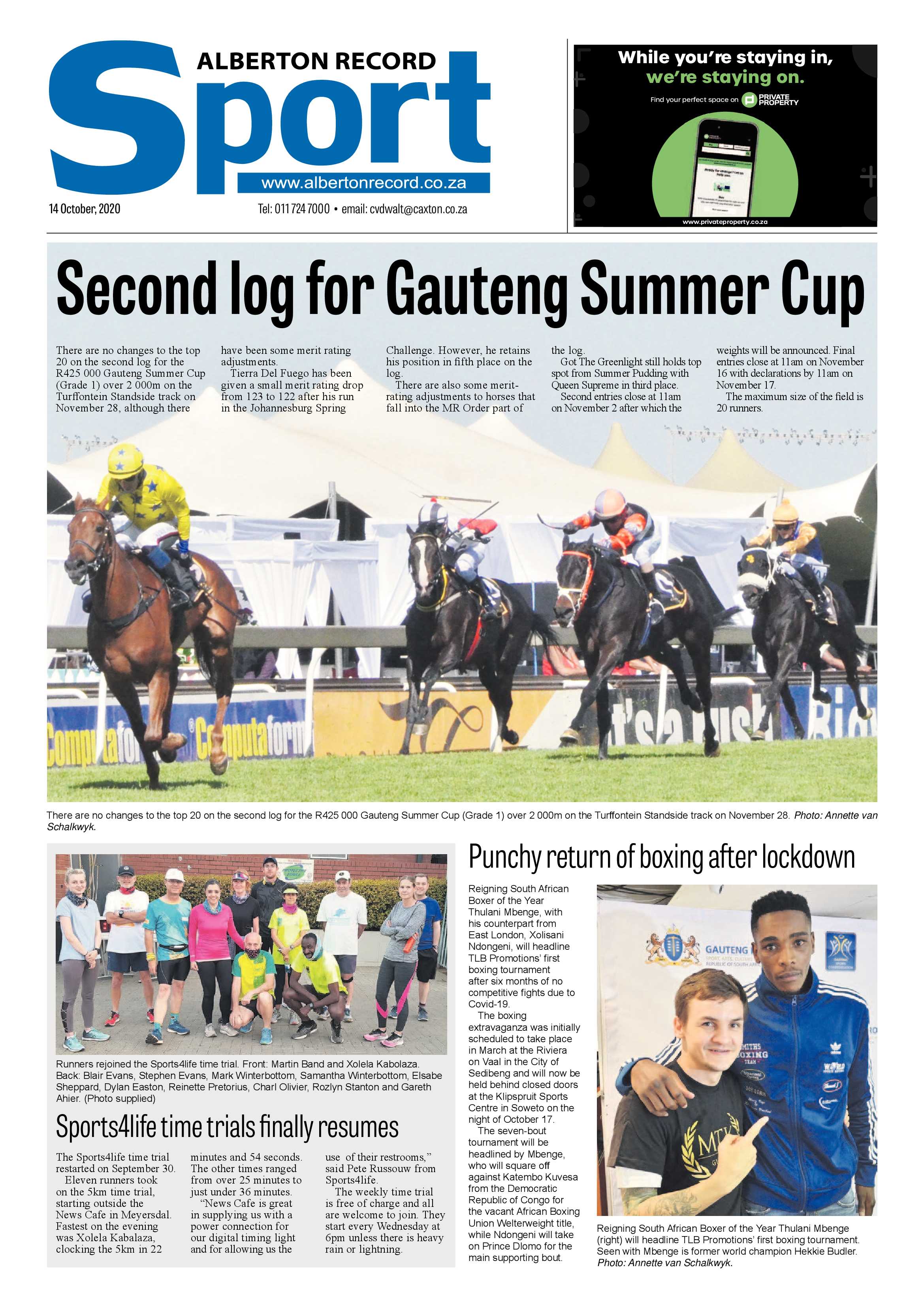 Alberton Record 14 October 2020 page 16