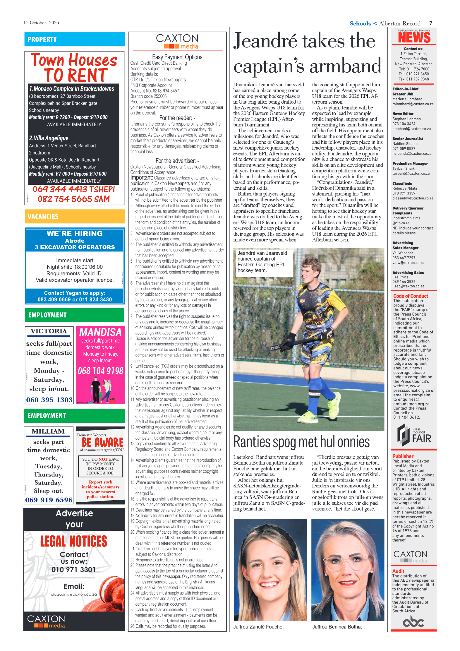 Alberton Record 14 October 2026 page 7