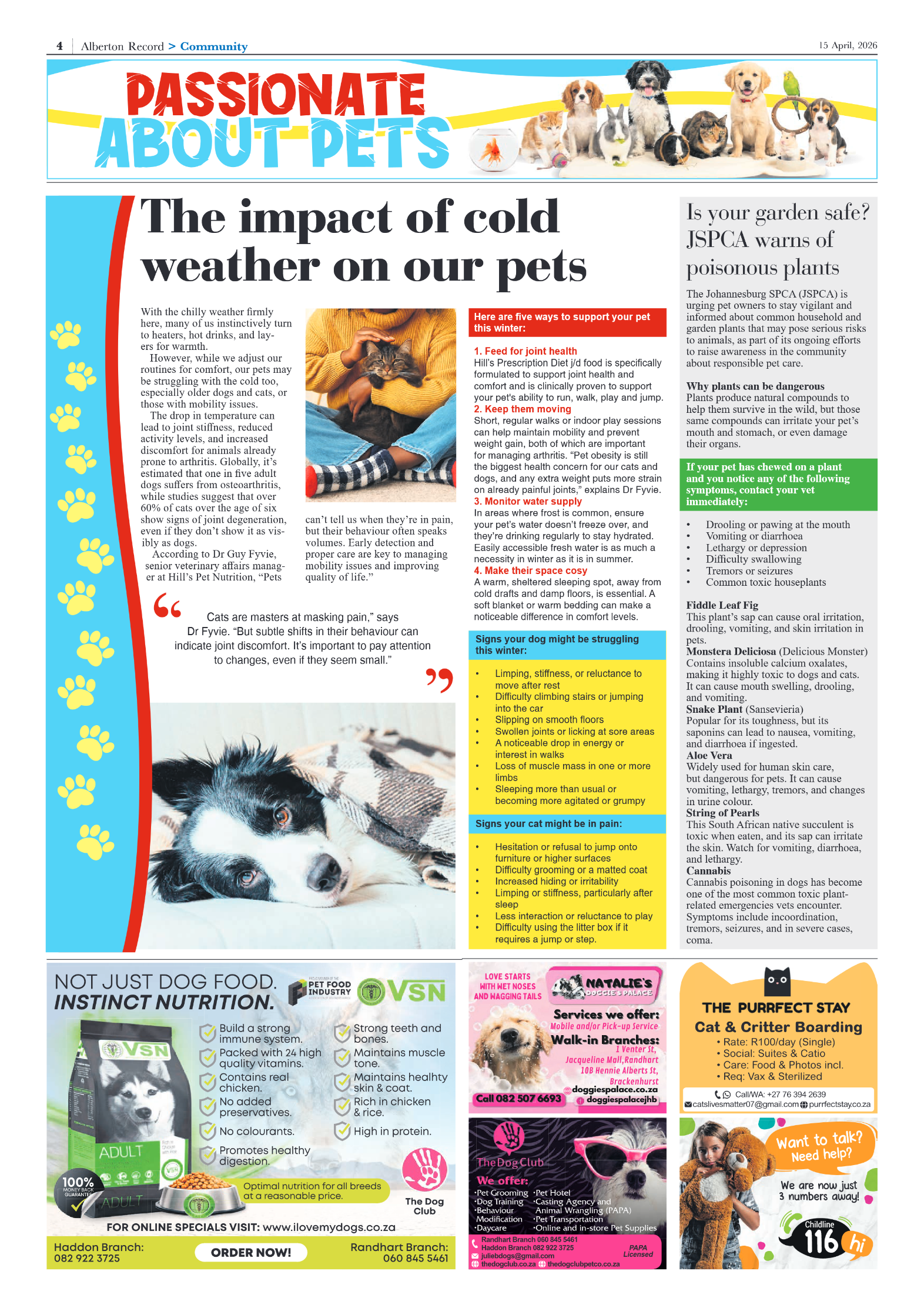 Alberton Record 15 April 2026 page 4