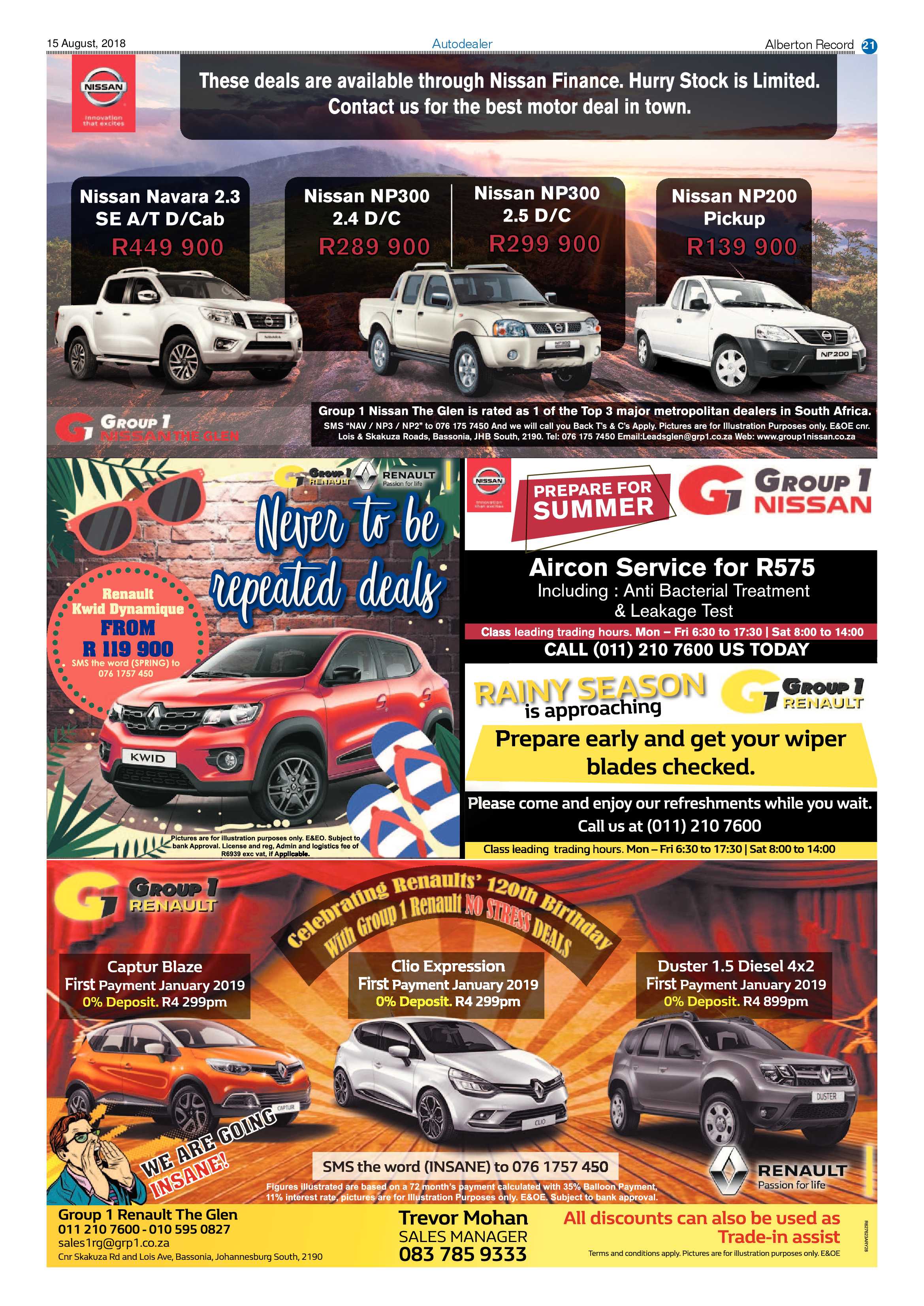 Alberton Record 15 August 2018 page 21