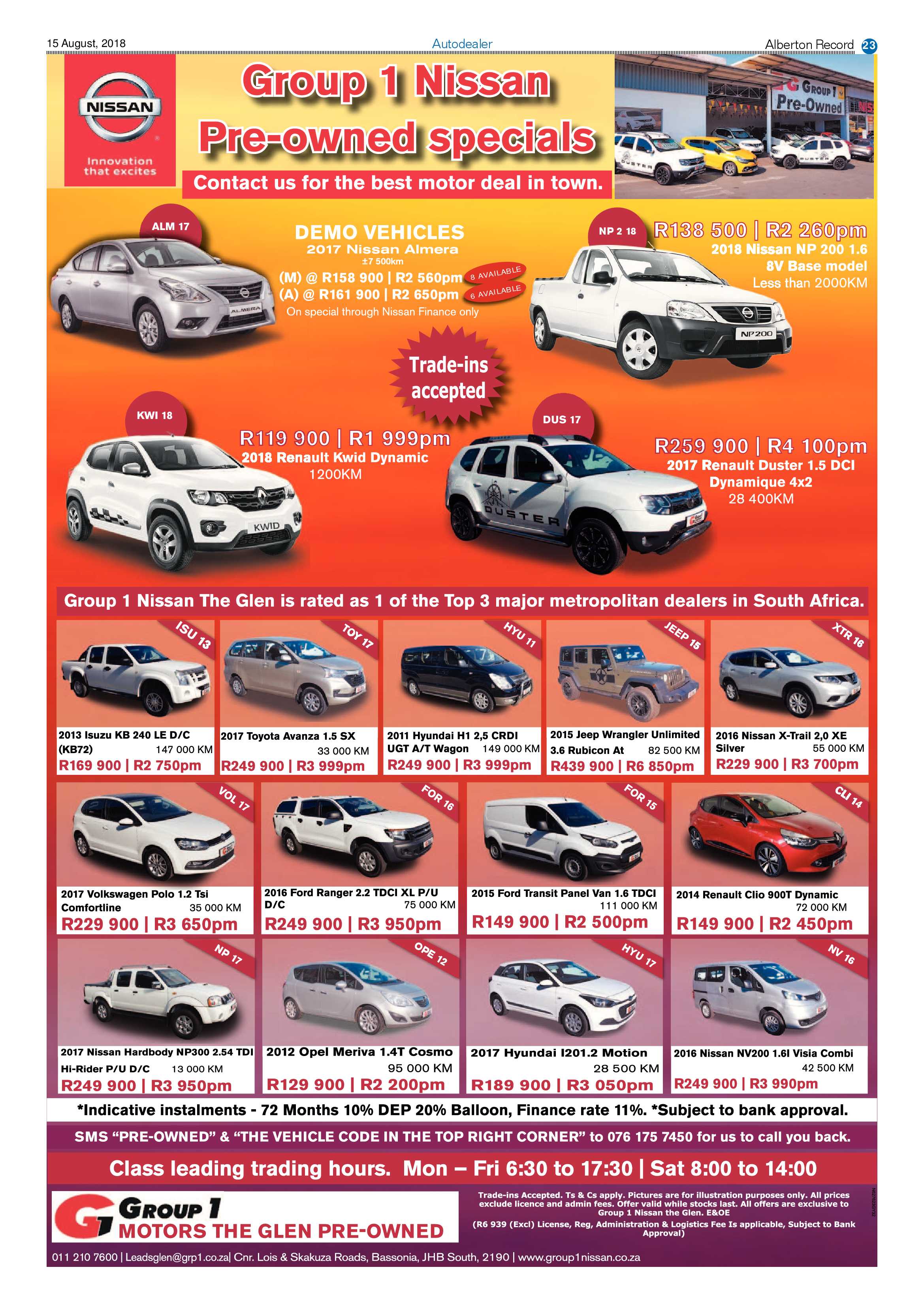 Alberton Record 15 August 2018 page 23