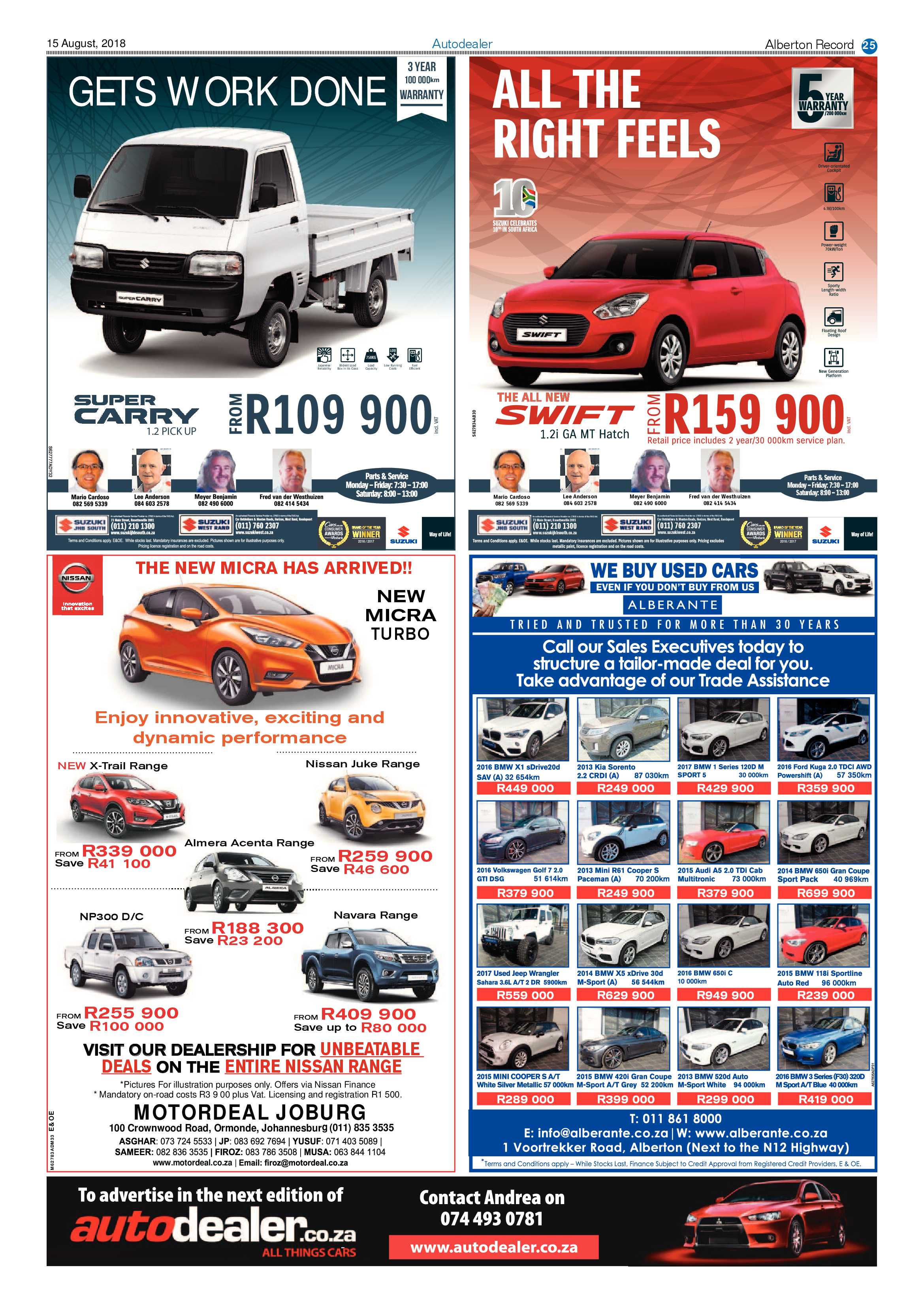 Alberton Record 15 August 2018 page 25