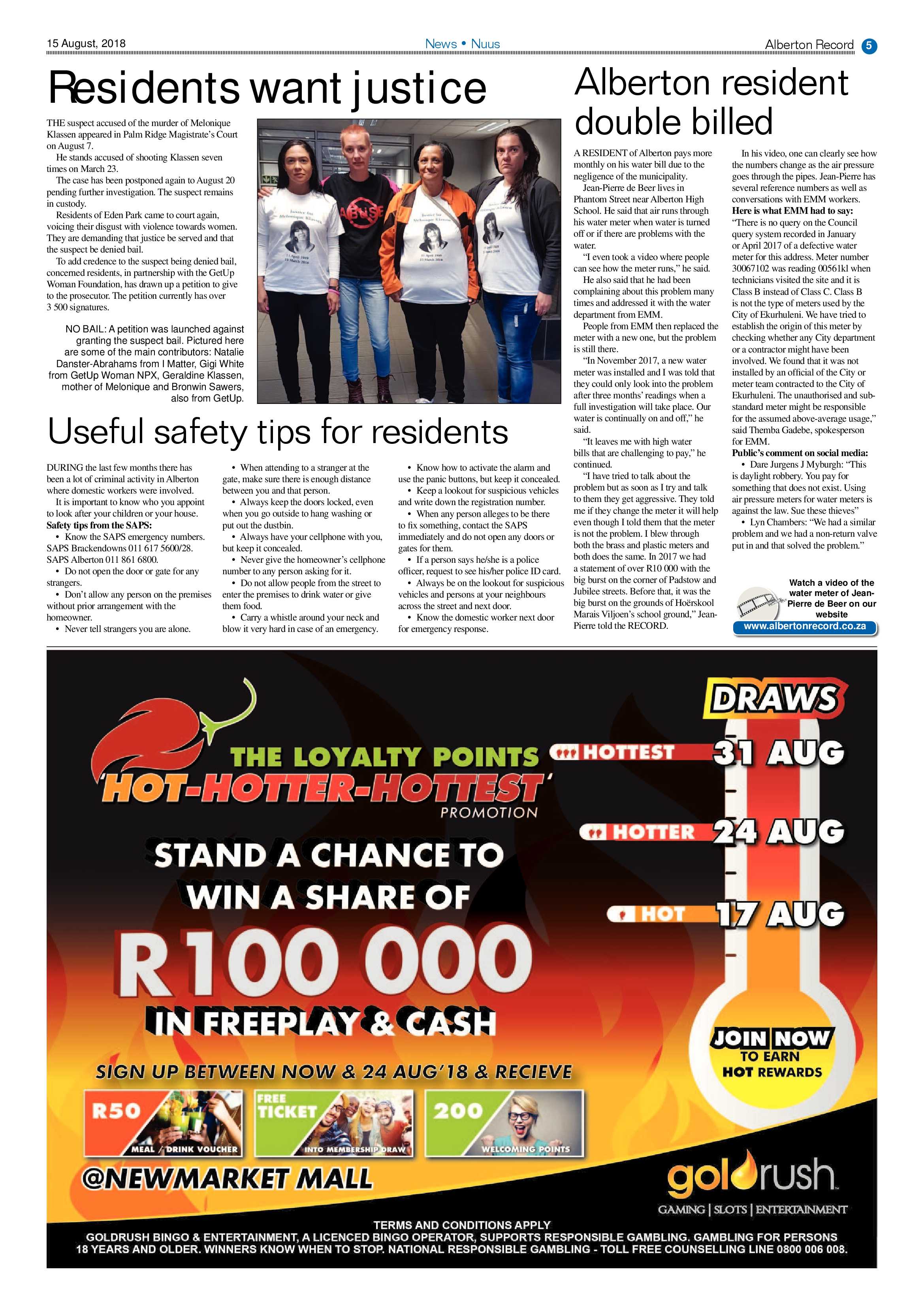 Alberton Record 15 August 2018 page 5
