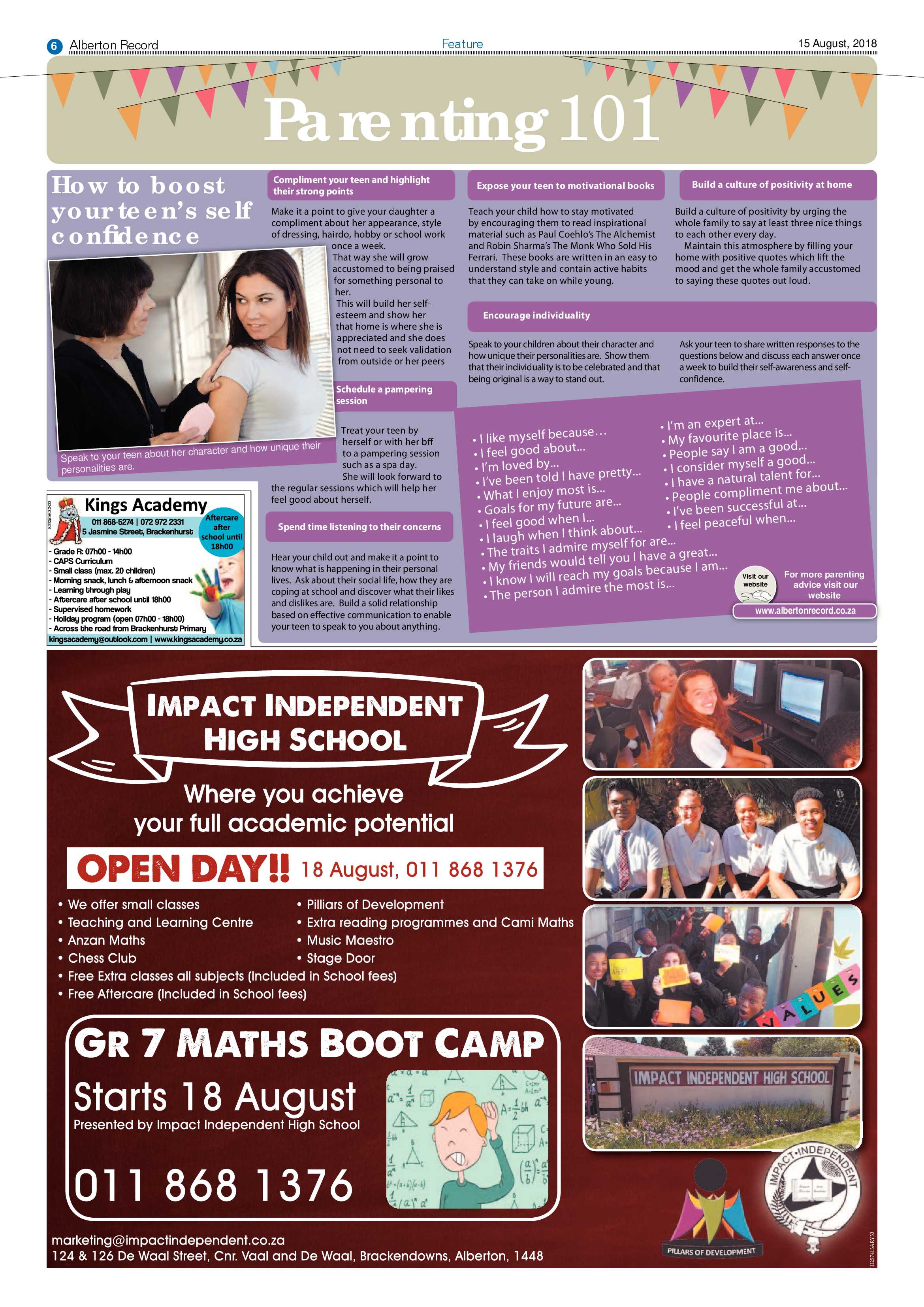 Alberton Record 15 August 2018 page 6