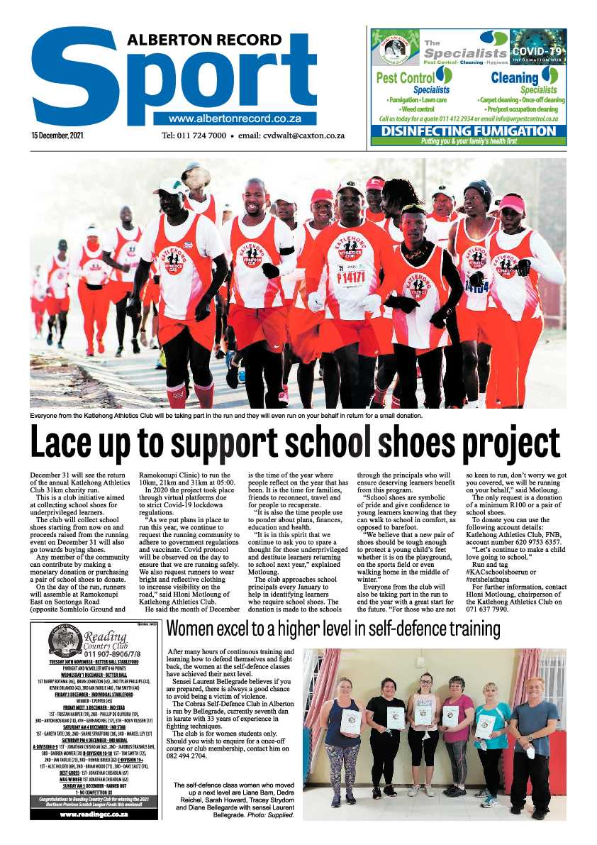 Alberton Record 15 December 2021 page 22