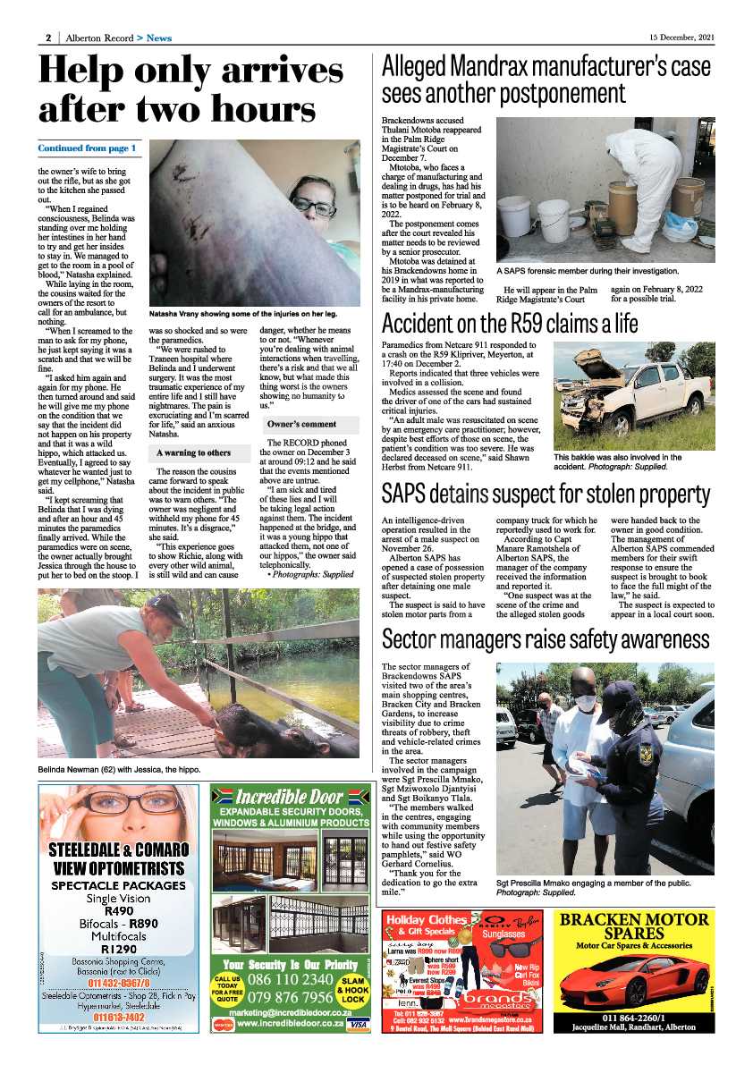 Alberton Record 15 December 2021 page 4