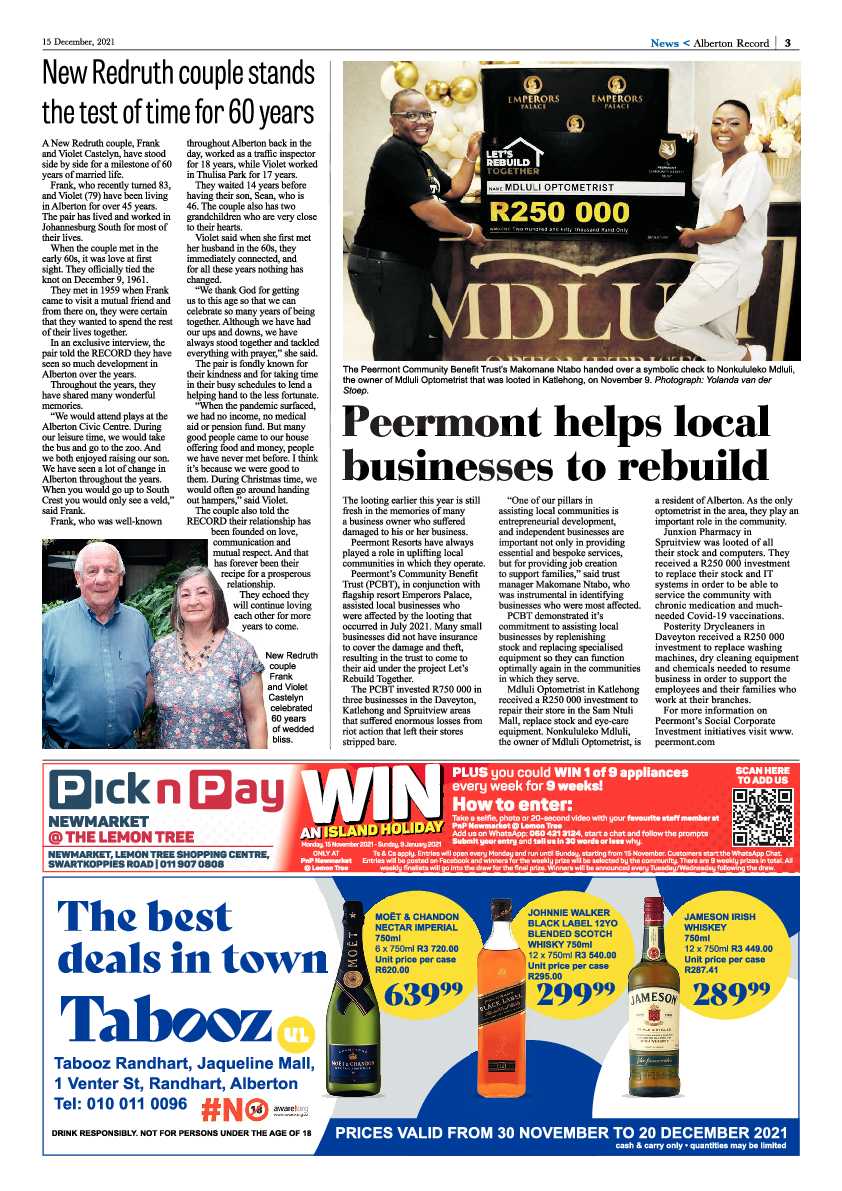 Alberton Record 15 December 2021 page 5